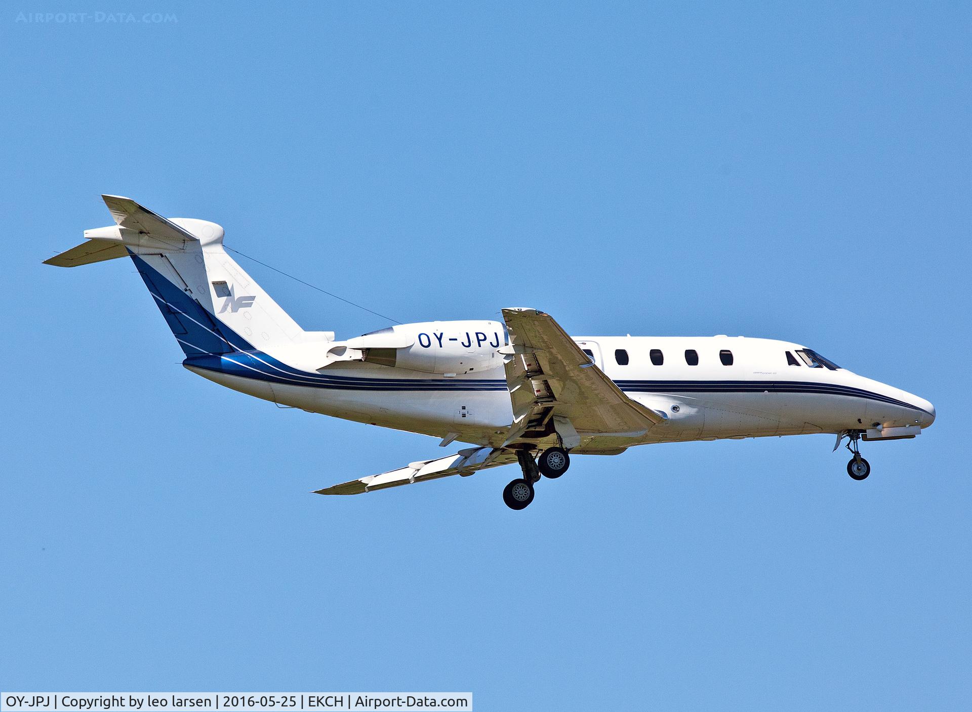 OY-JPJ, 1981 Cessna 650 Citation III C/N 650-0060, Copenhagen 25.5.16