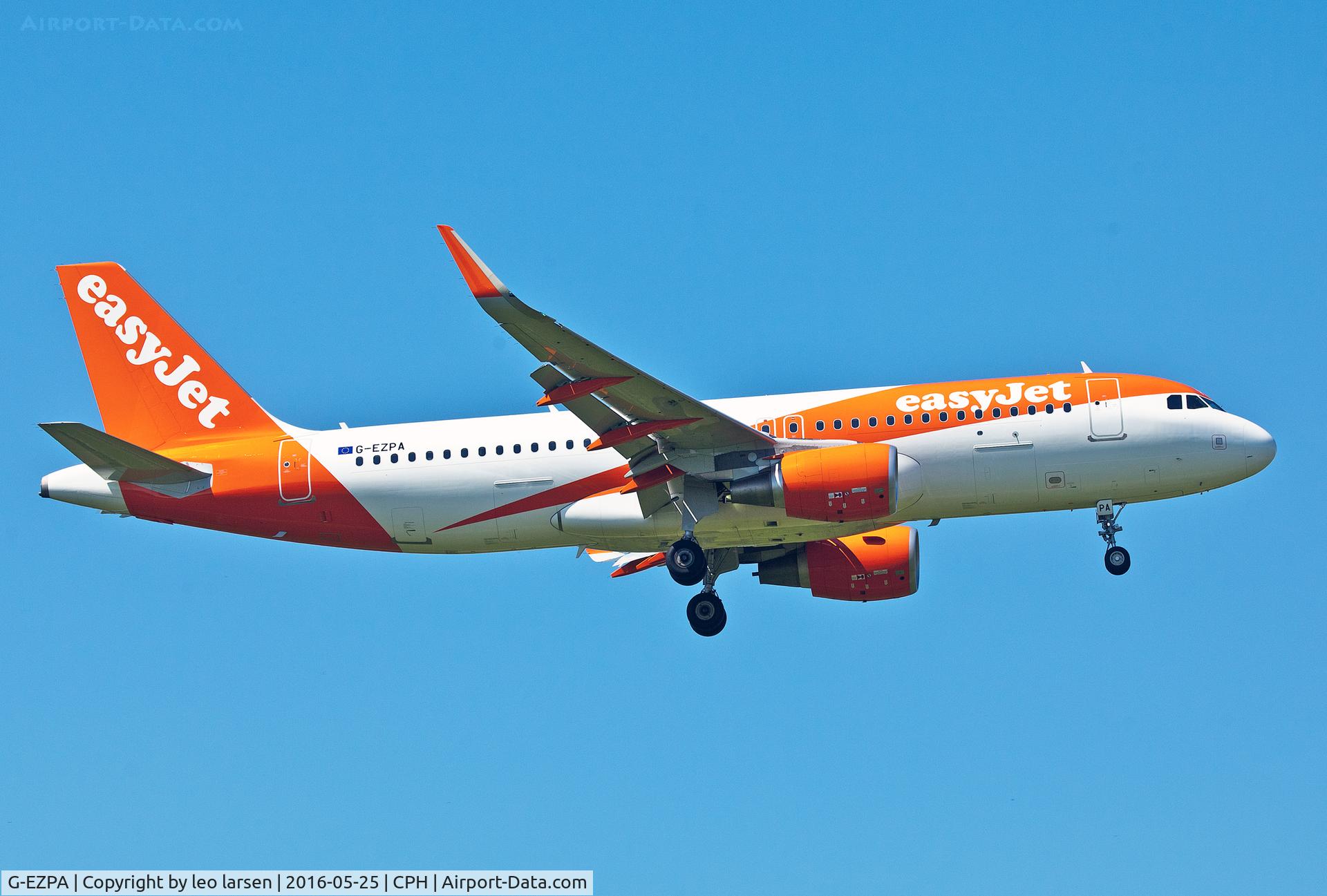 G-EZPA, 2015 Airbus A320-214 C/N 6970, Copenhagen 25.5.16