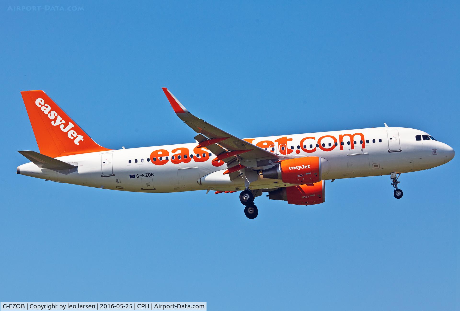 G-EZOB, 2015 Airbus A320-214 C/N 6416, Copenhagen 25.5.16
