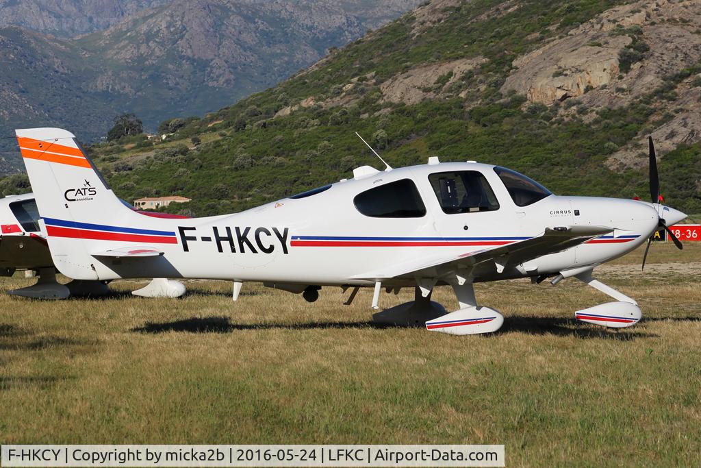 F-HKCY, Cirrus SR22 C/N 4235, Parked