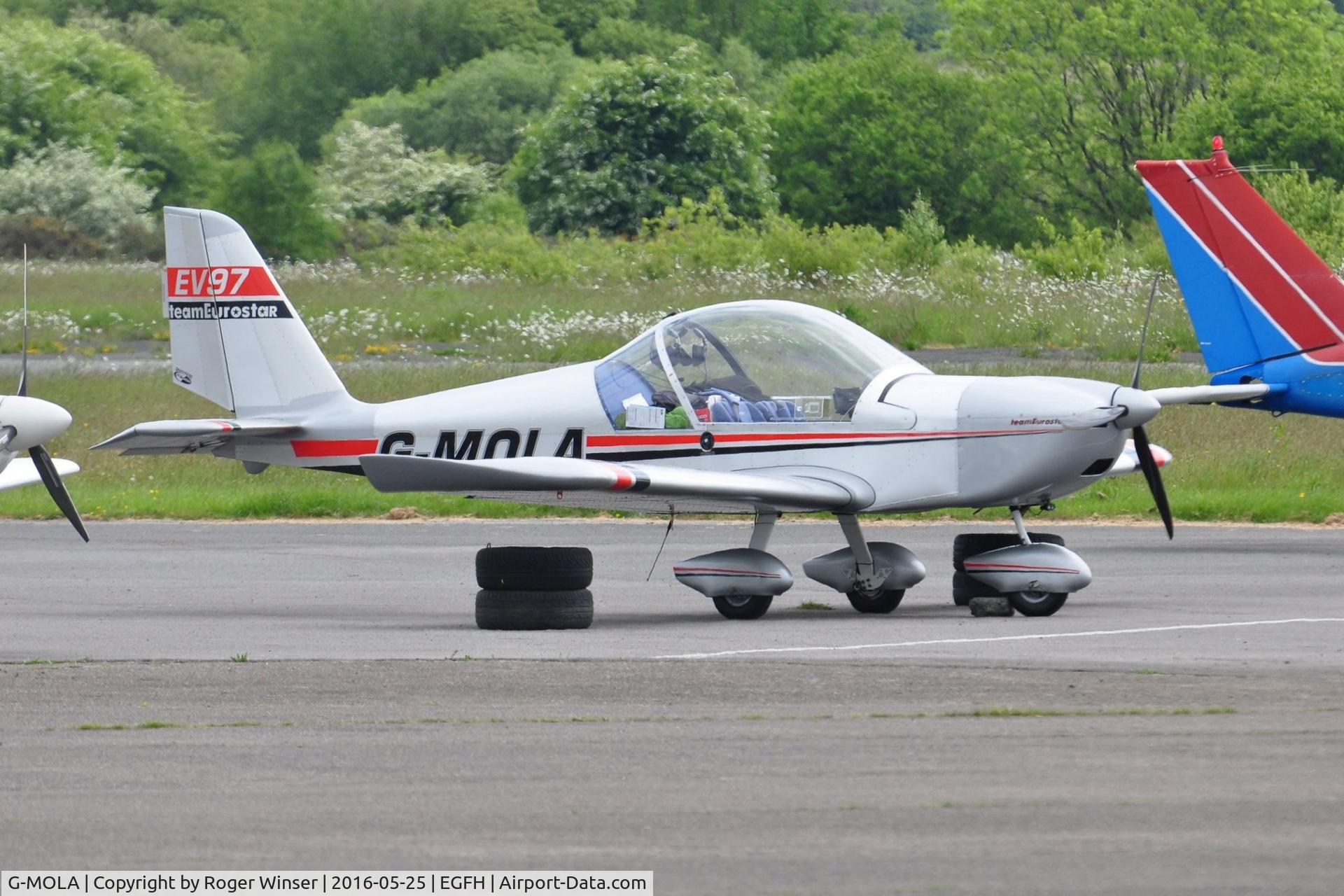 G-MOLA, 2012 Cosmik EV-97 TeamEurostar UK C/N 3937, Visiting EV-97.