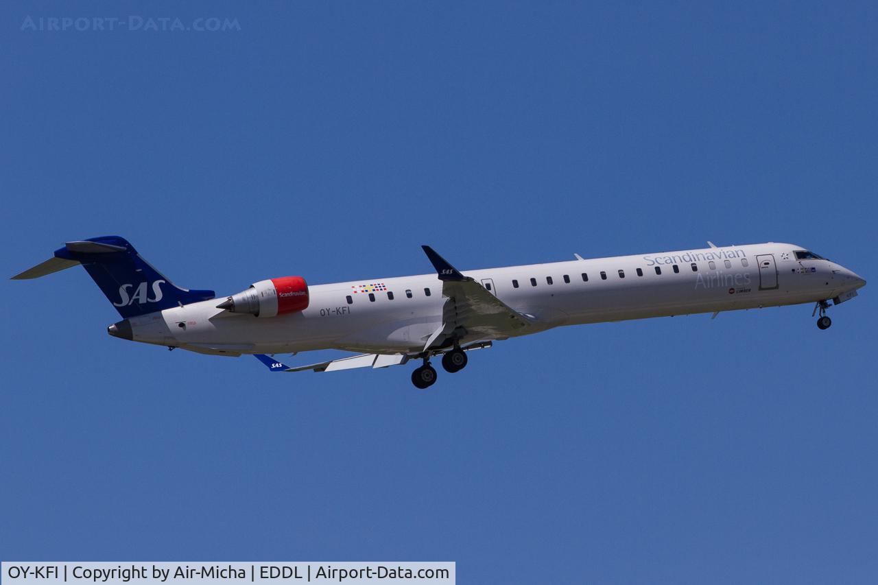 OY-KFI, 2009 Canadair CRJ-900ER (CL-600-2D24) C/N 15242, SAS Scandinavian Airlines