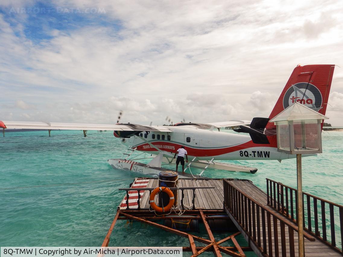 8Q-TMW, 1981 De Havilland Canada DHC-6-300 Twin Otter C/N 768, Trans Maldivien Airways
