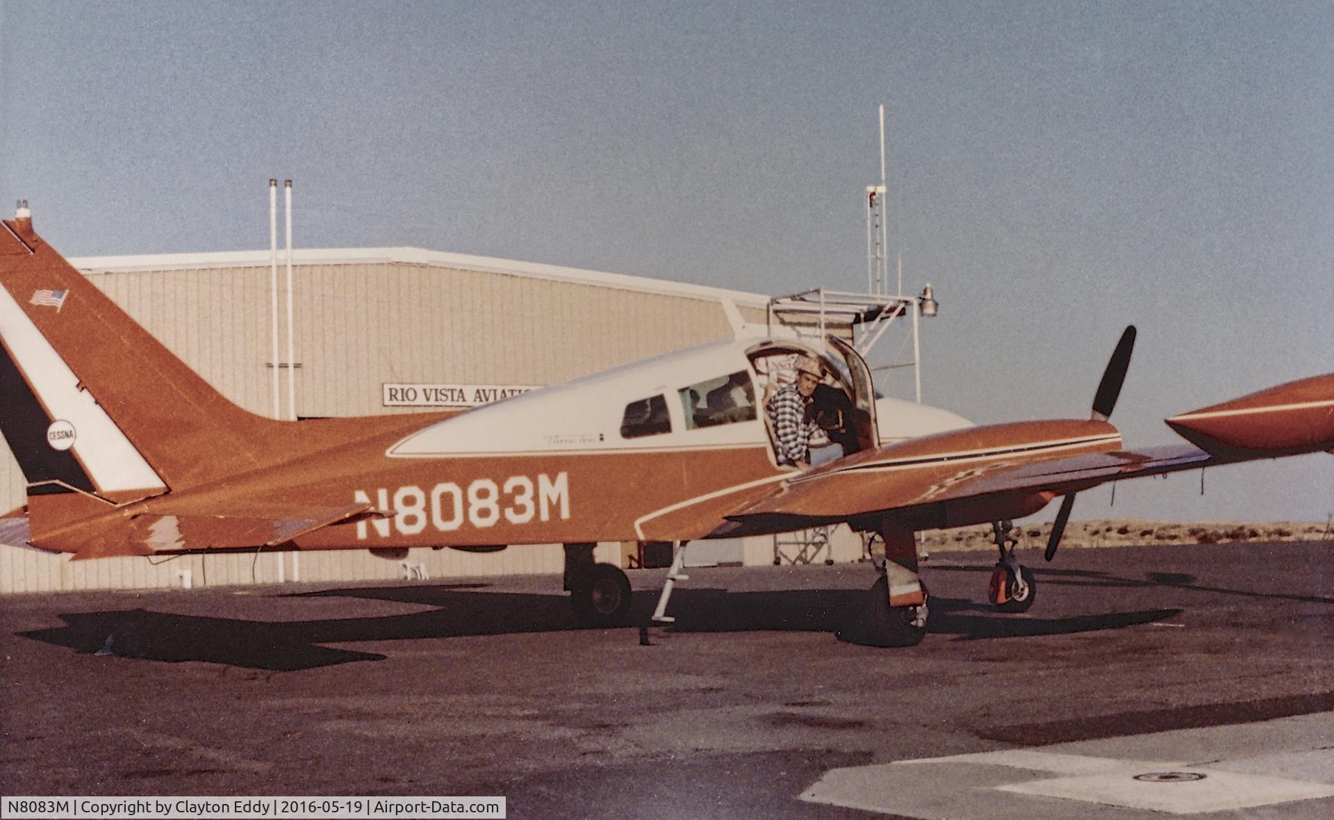 N8083M, 1964 Cessna 310I C/N 310I0083, N8083M at Rio Vista Airport.