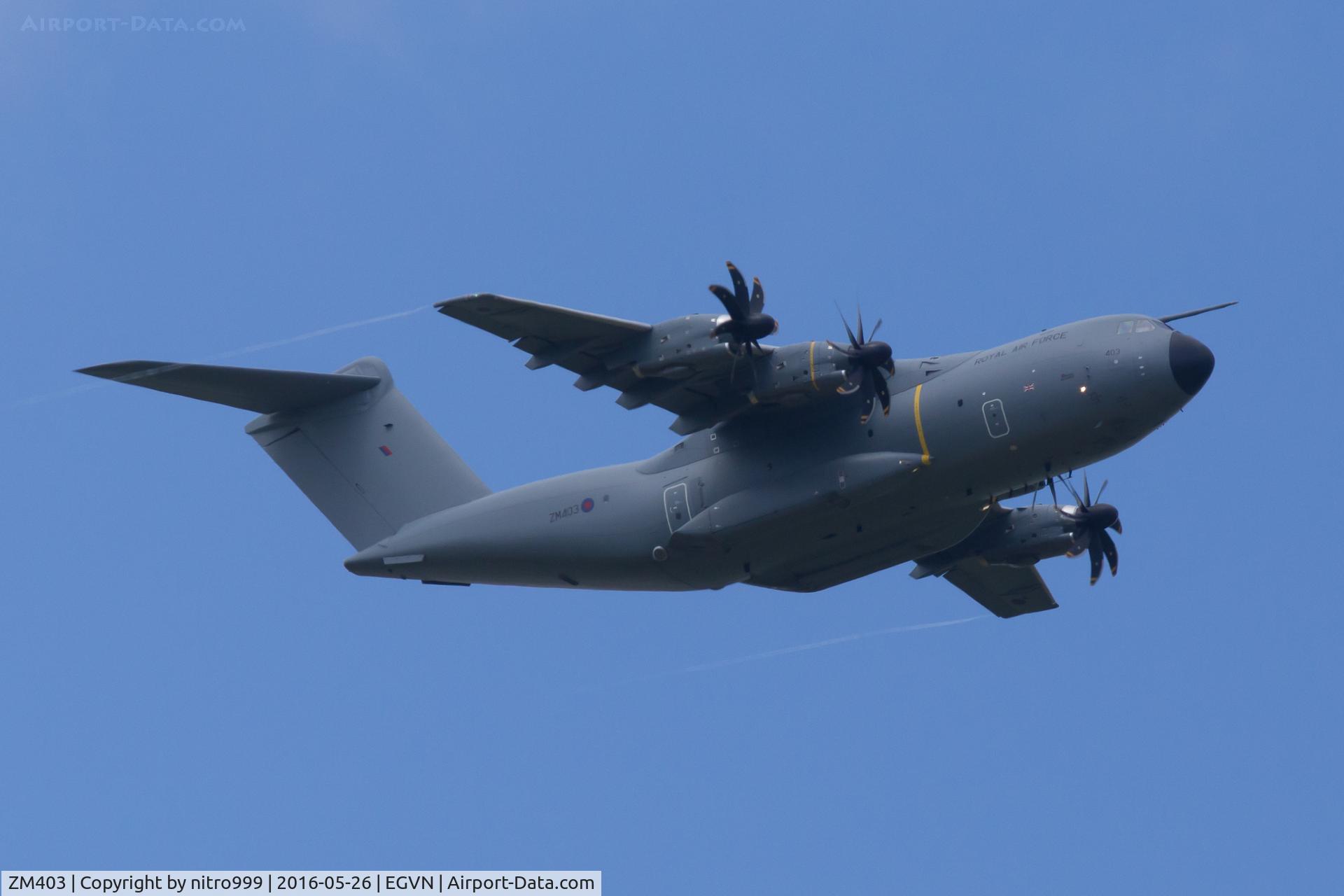 ZM403, 2015 Airbus A400M-180 Atlas C.1 C/N 020, ZM403