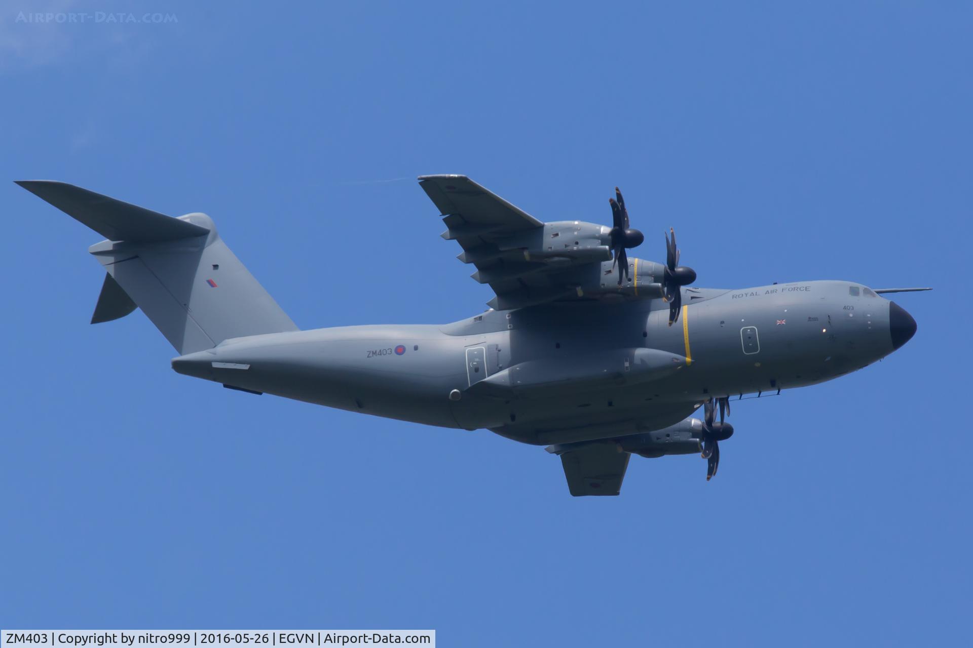 ZM403, 2015 Airbus A400M-180 Atlas C.1 C/N 020, ZM403