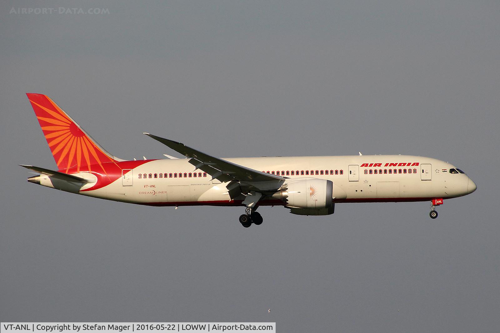 VT-ANL, 2012 Boeing 787-8 Dreamliner C/N 36283, Air India B787-800 @VIE