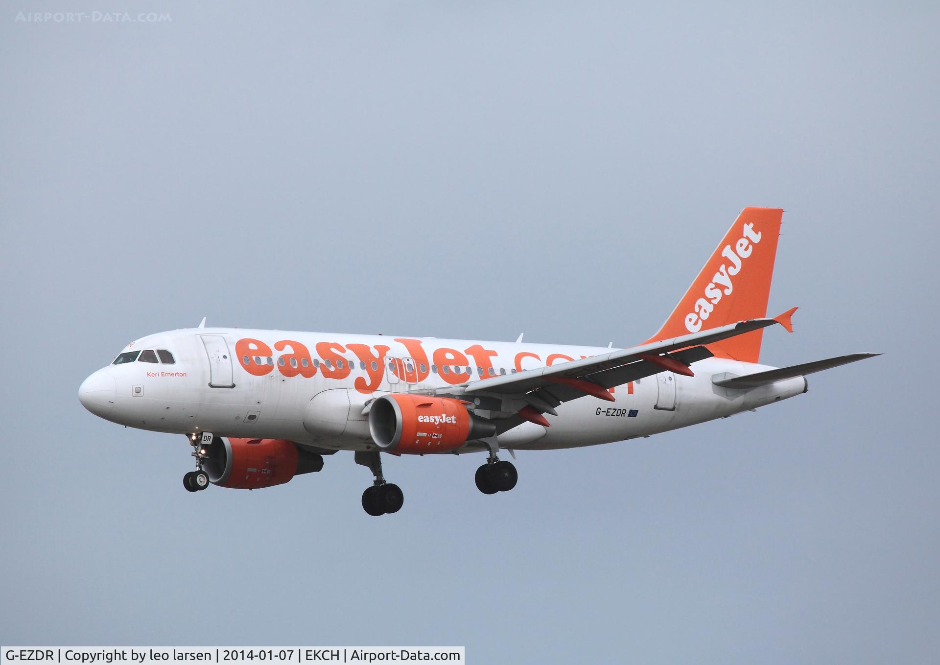 G-EZDR, 2008 Airbus A319-111 C/N 3683, Copenhagen 7.1.14