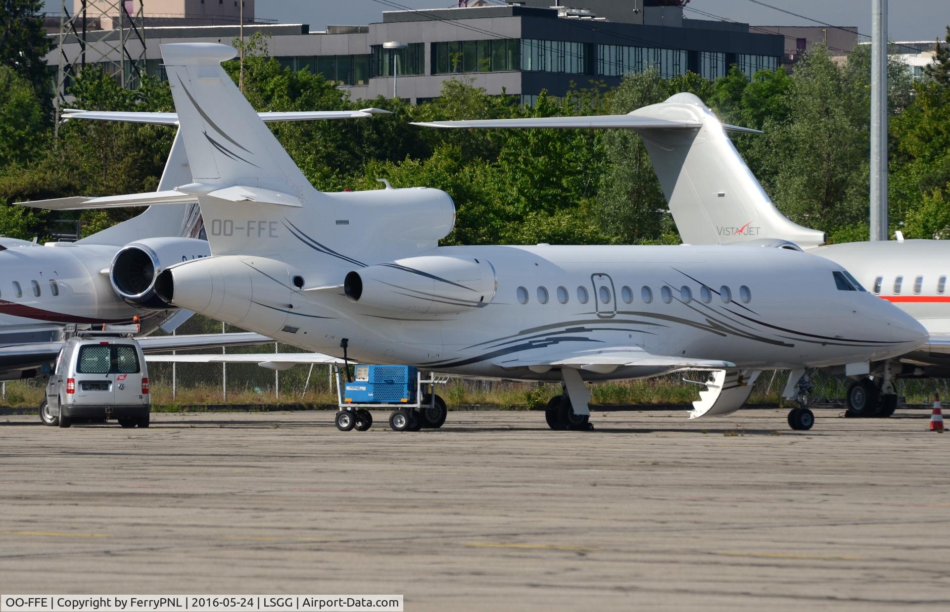 OO-FFE, 2009 Dassault Falcon 900EX C/N 220, Former OH-FFE now in Belgian register.