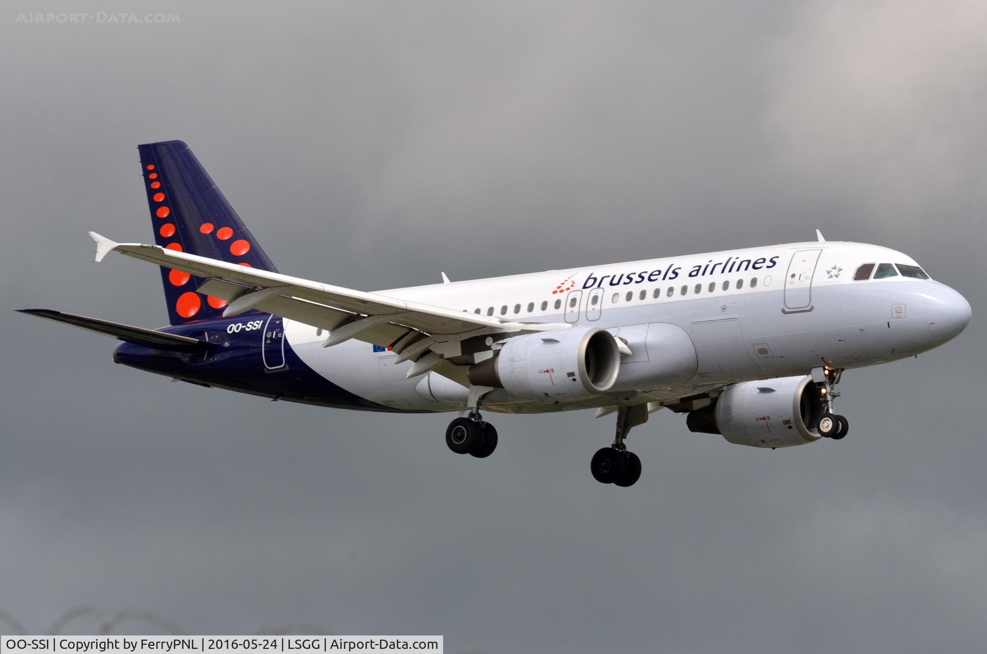 OO-SSI, 2009 Airbus A319-112 C/N 3895, Brussels A319
