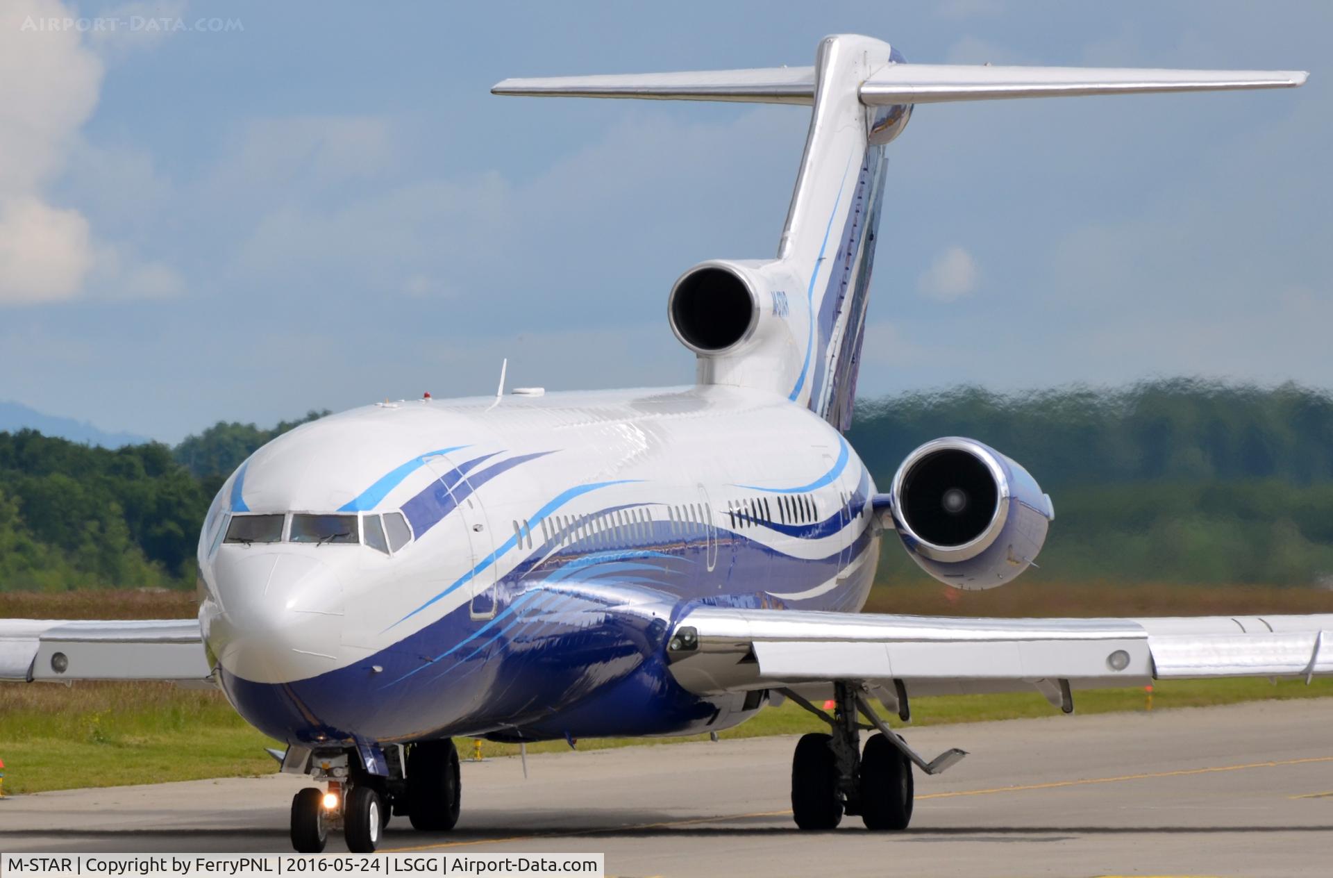 M-STAR, 1981 Boeing 727-2X8 C/N 22687, Starling Aviation B727 was truly the star of the day!