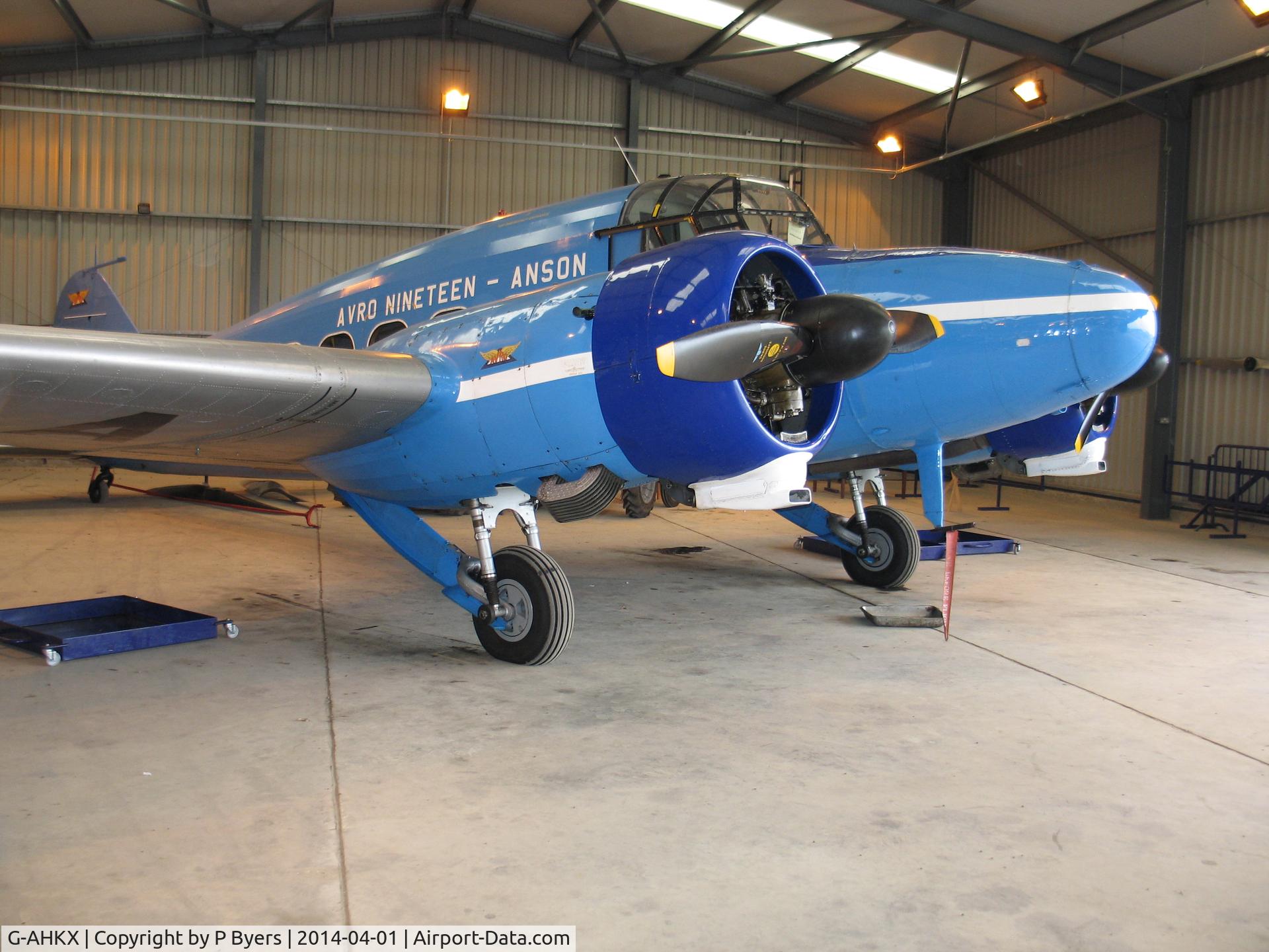 G-AHKX, 1946 Avro 652A Anson C.19 Series 2 C/N 1333, Old Warden