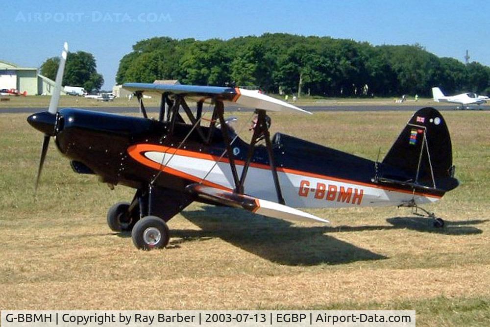 G-BBMH, 1982 EAA Biplane Model P-1 C/N PFA 1348, EAA Biplane [PFA 1348] Kemble~G 13/07/2003