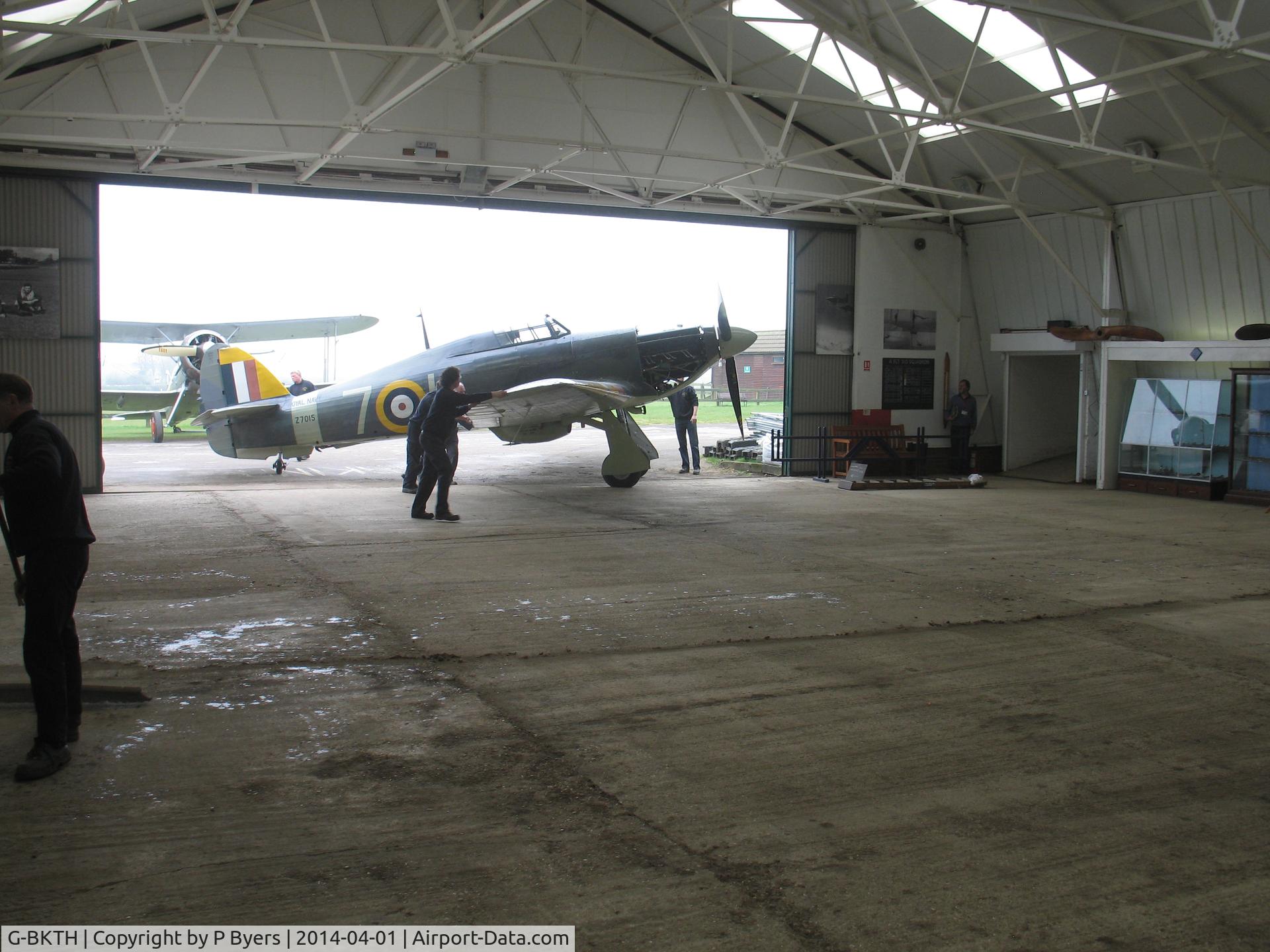 G-BKTH, 1939 Hawker (CCF) Sea Hurricane Mk1B C/N CCF/41H/4013, Old Warden