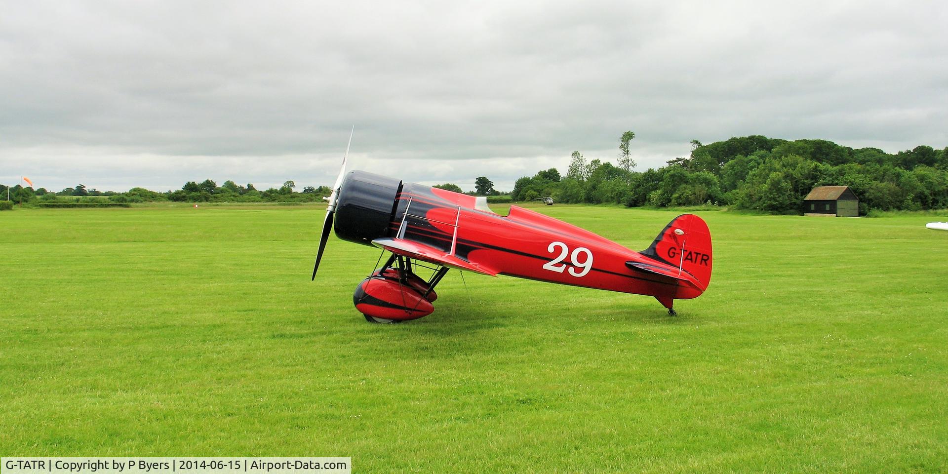 G-TATR, 2012 Travel Air Type R Racer Replica C/N LAA 362-14892, Old Warden