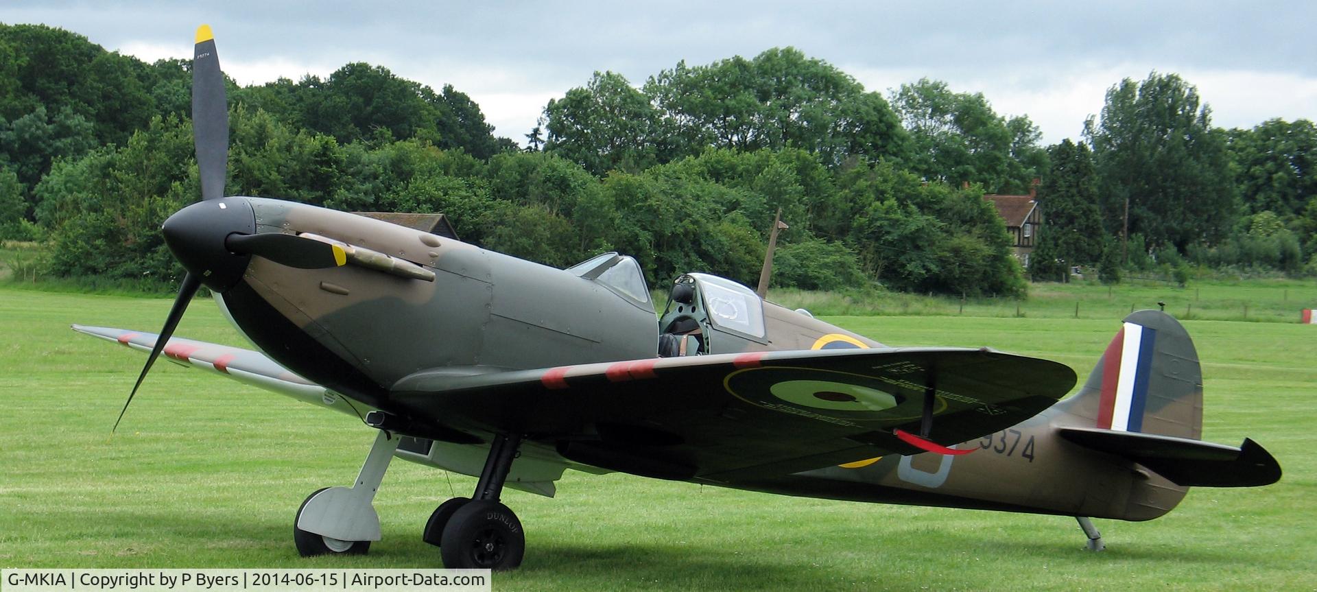 G-MKIA, 1939 Supermarine 300 Spitfire Mk1A C/N 6S/30565, Old Warden
