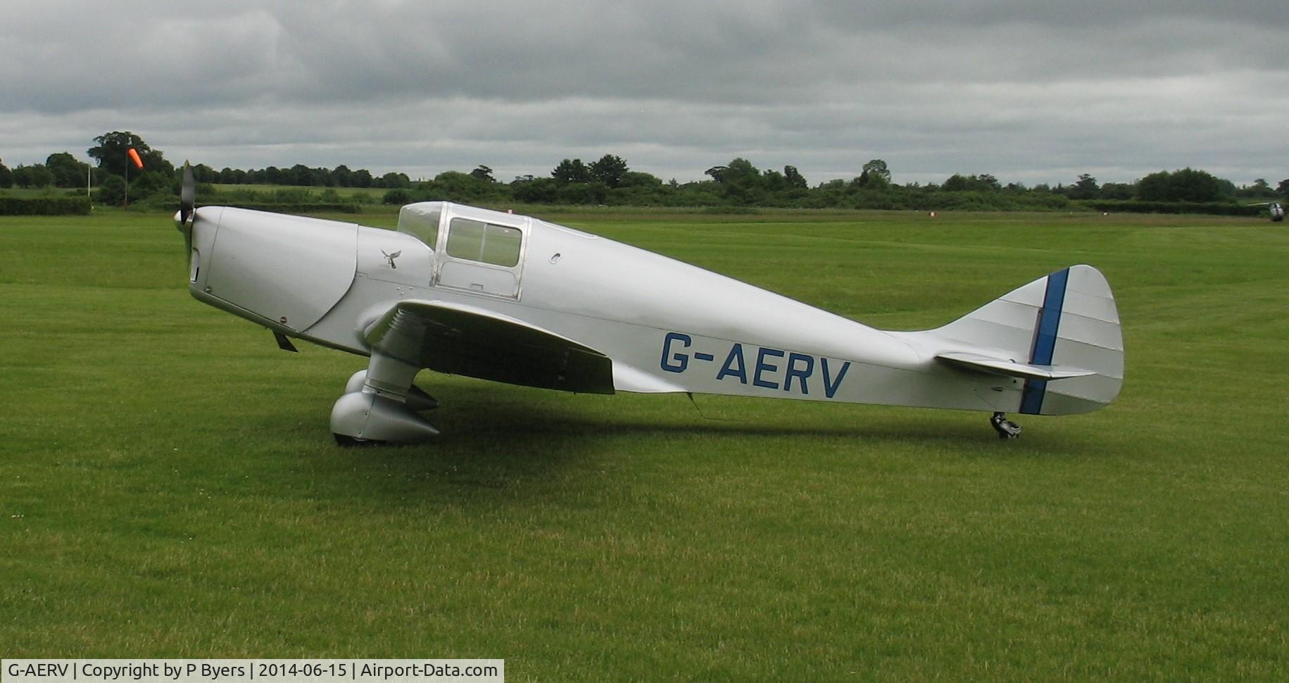 G-AERV, 1936 Miles M11A Whitney Straight C/N 307, Old Warden
