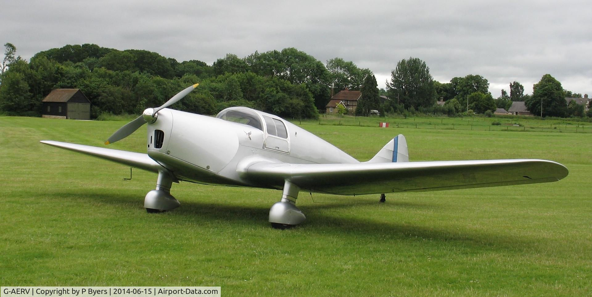 G-AERV, 1936 Miles M11A Whitney Straight C/N 307, Old Warden