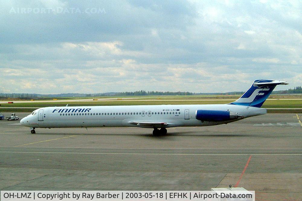 OH-LMZ, 1991 McDonnell Douglas MD-82 (DC-9-82) C/N 53246, McDonnell Douglas DC-9-82 [53246] (Finnair) Helsinki-Vantaa~OH 18/05/2003