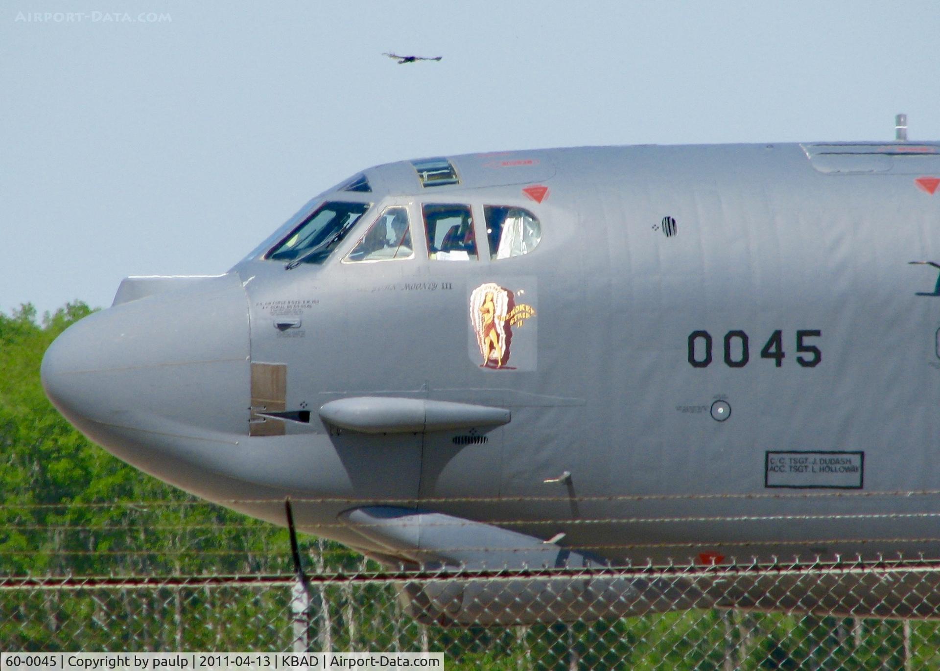 60-0045, 1960 Boeing B-52H Stratofortress C/N 464410, At Barksdale Air Force Base.