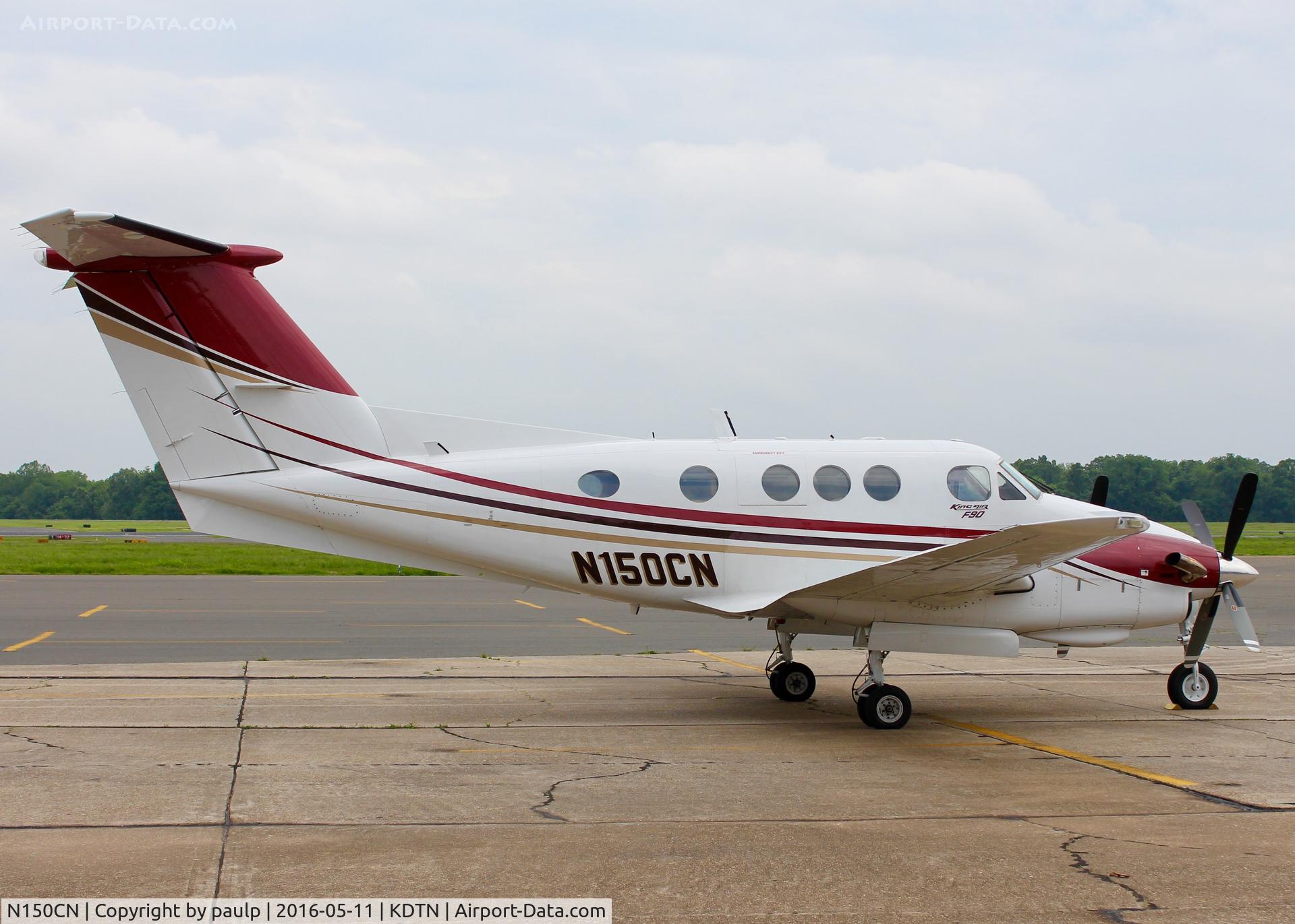 N150CN, 1981 Beech F90 King Air C/N LA-138, At Downtown Shreveport.