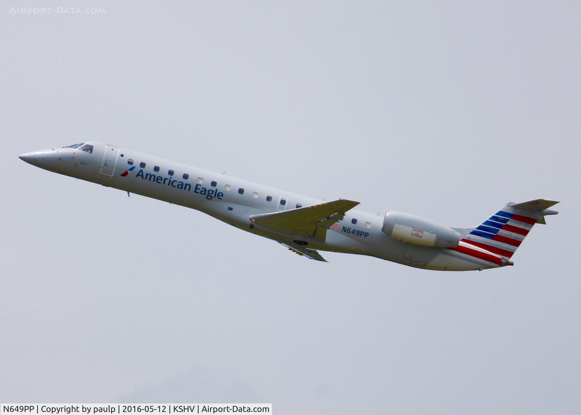 N649PP, 2000 Embraer ERJ-145LR (EMB-145LR) C/N 145234, At Shreveport Regional.