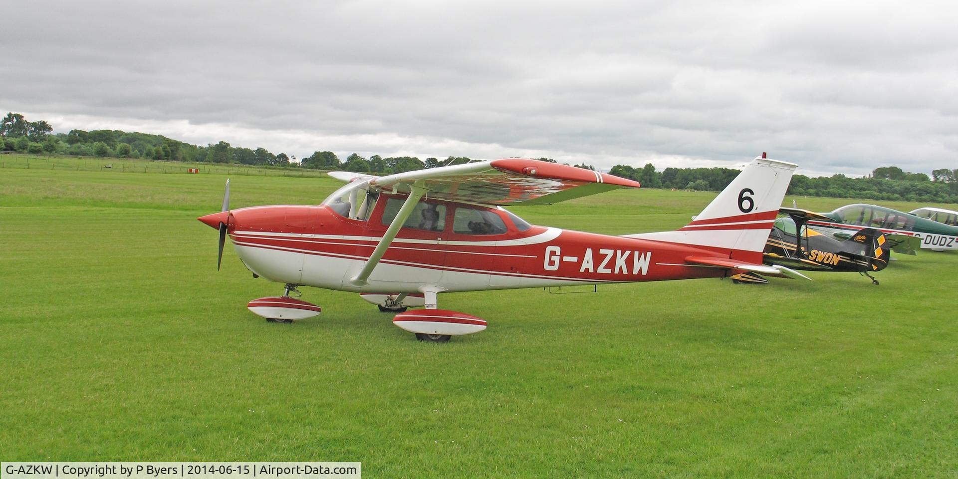 G-AZKW, 1972 Reims F172L Skyhawk C/N 0836, Old Warden