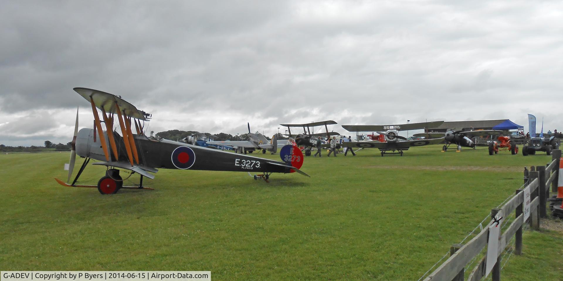 G-ADEV, 1918 Avro 504K C/N R3/LE/61400, Old Warden