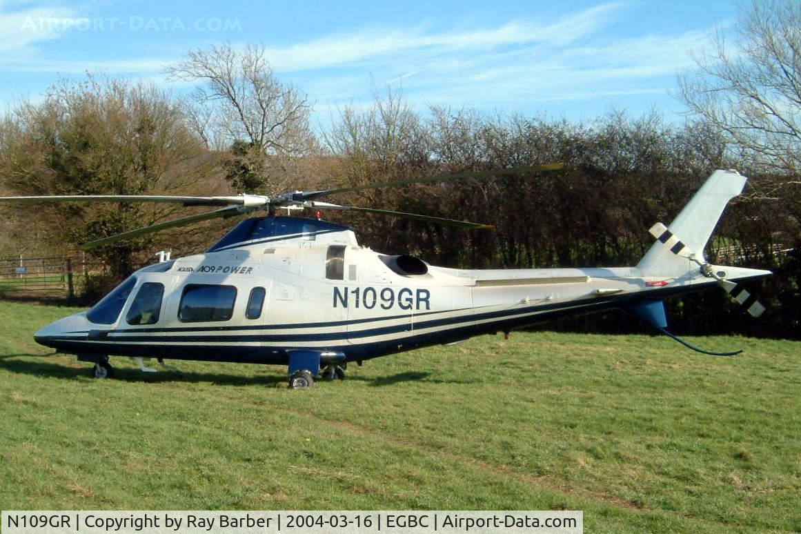 N109GR, 2008 Agusta A-109S Grand C/N 22090, Agusta A.109E Power [11043] Cheltenham Racecourse~G 16/03/2004