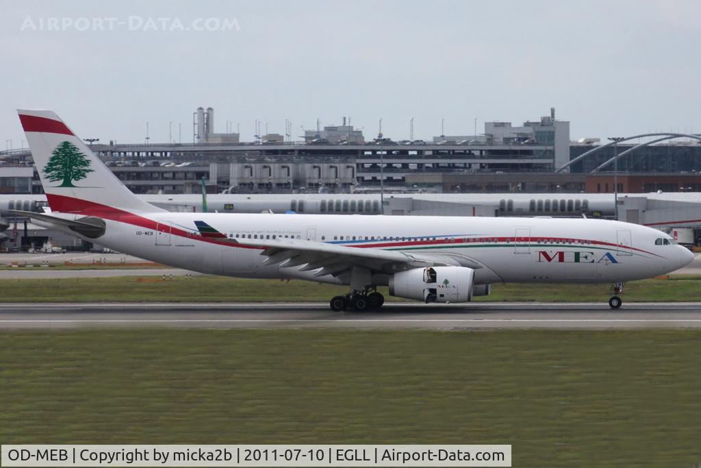 OD-MEB, 2009 Airbus A330-243 C/N 998, Taxiing