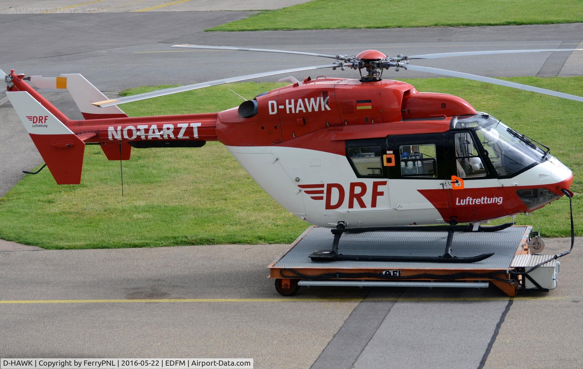D-HAWK, 2015 Eurocopter-Kawasaki BK-117B-2 C/N 7225, DRF BK117 ready for next mission.
