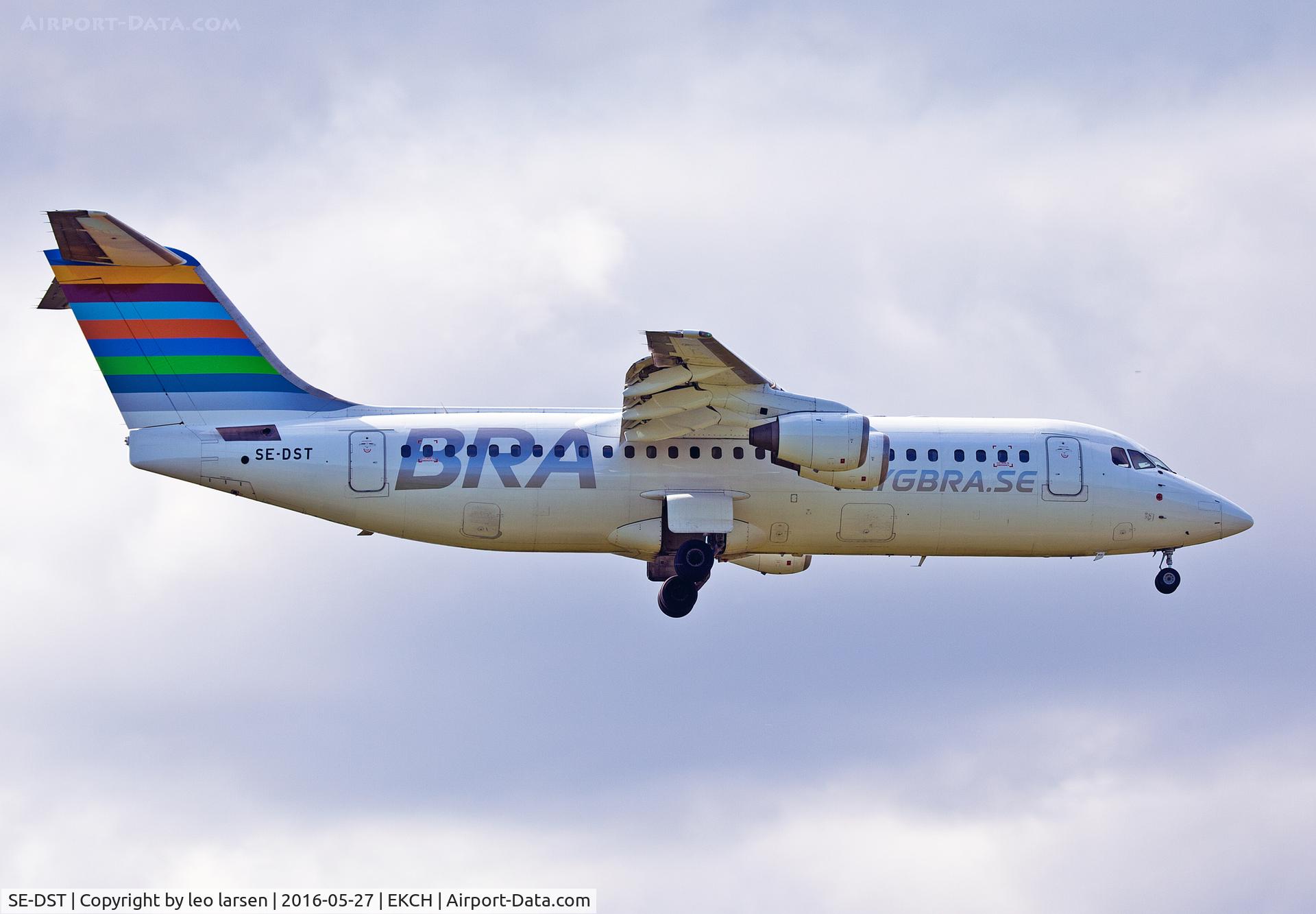SE-DST, 1994 British Aerospace Avro 146-RJ100 C/N E3247, Copenhagen 27.5.16