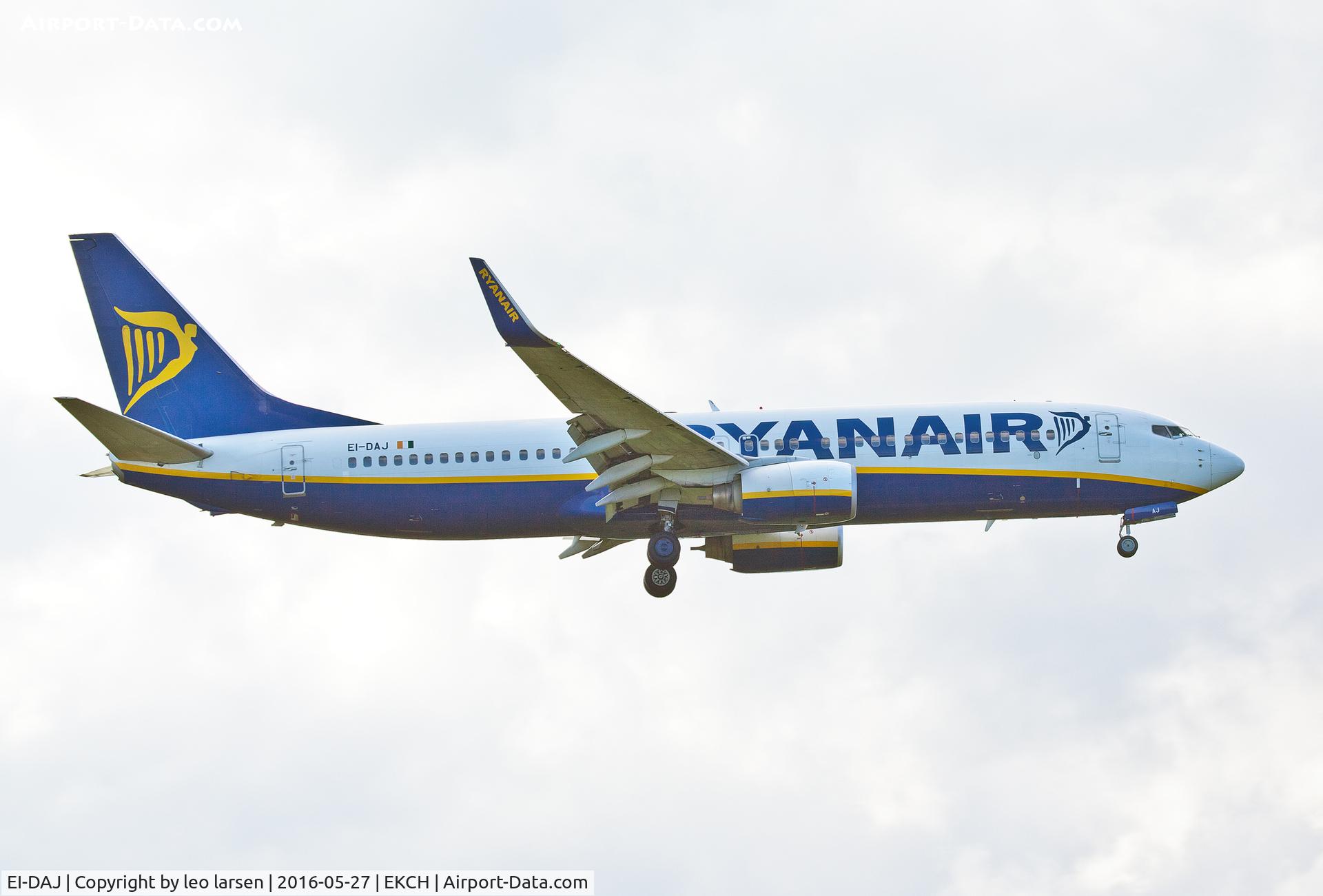 EI-DAJ, 2003 Boeing 737-8AS C/N 33548, Copenhagen 27.5.16