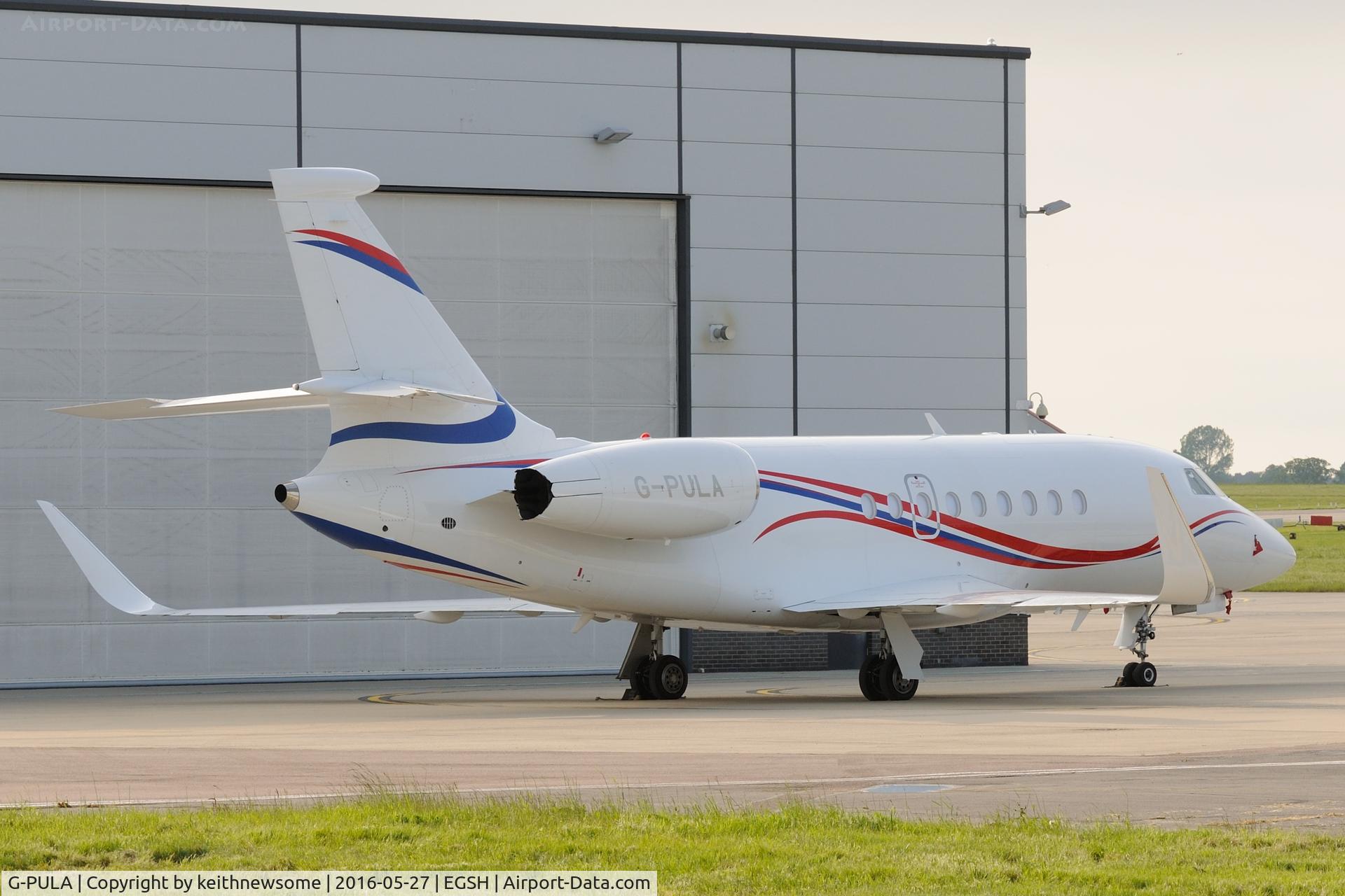 G-PULA, 2014 Dassault Falcon 2000LXS C/N 269, Nice Visitor.