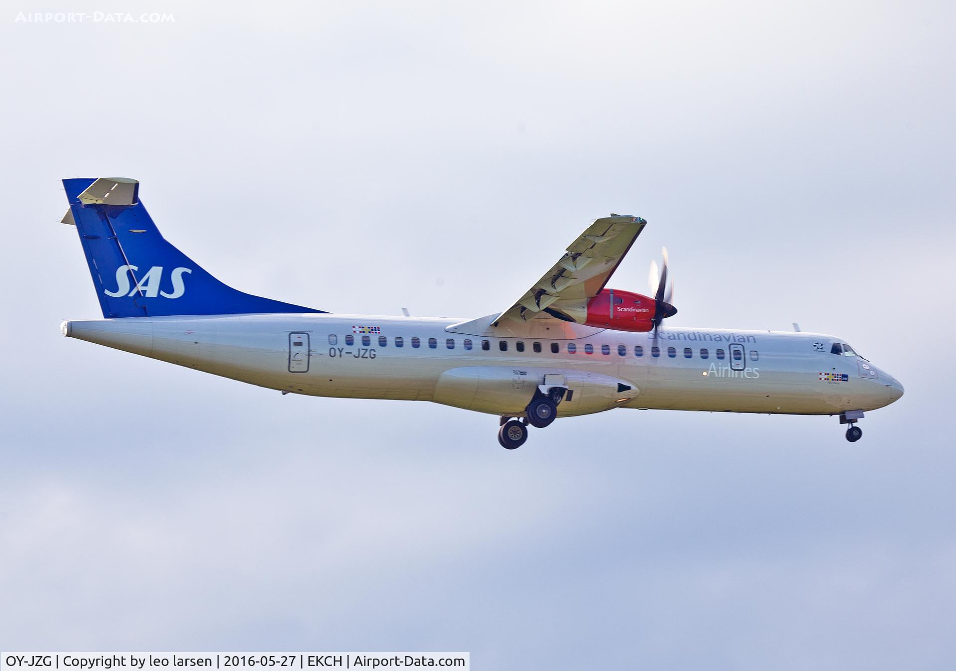 OY-JZG, 2014 ATR 72-600 (72-212A) C/N 1171, Copenhagen 27.5.16