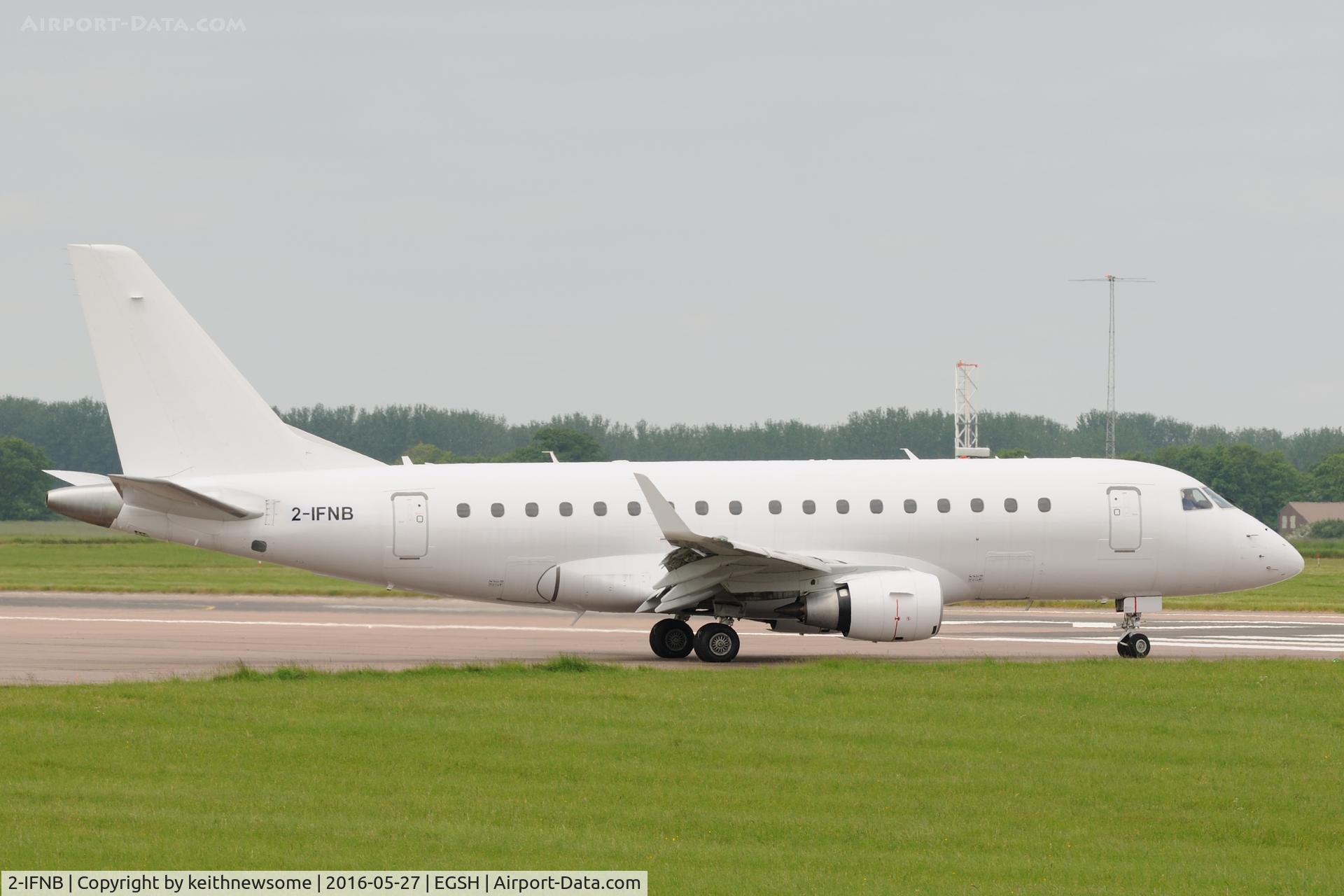 2-IFNB, 2005 Embraer 170LR (ERJ-170-100LR) C/N 17000093, Nice Visitor.