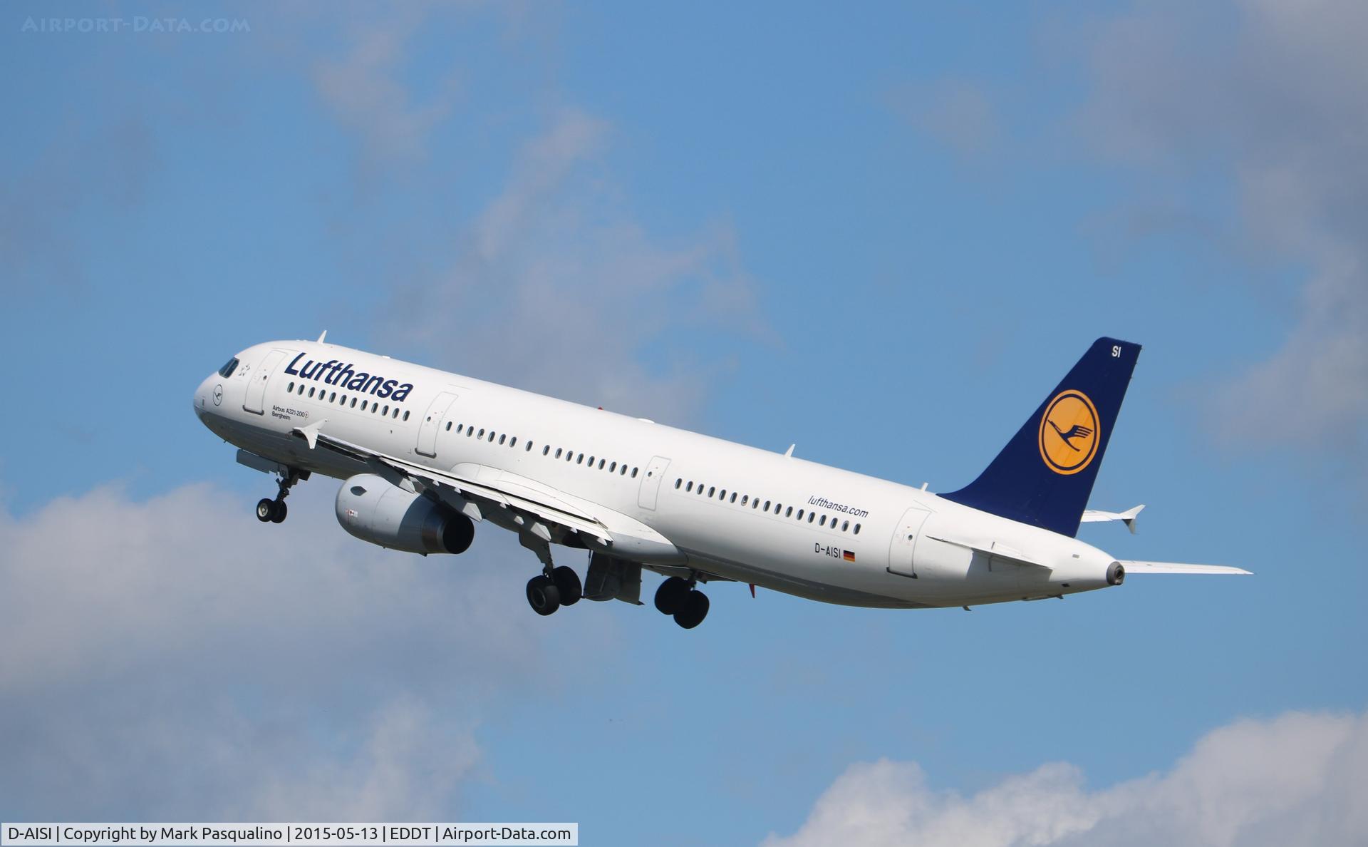 D-AISI, 2007 Airbus A321-231 C/N 3339, Airbus A321