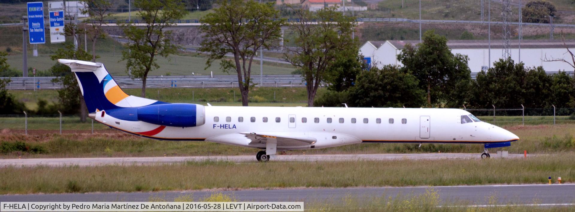 F-HELA, 1999 Embraer EMB-145EU (ERJ-145EU) C/N 145167, Foronda - Vitoria-Gasteiz - España