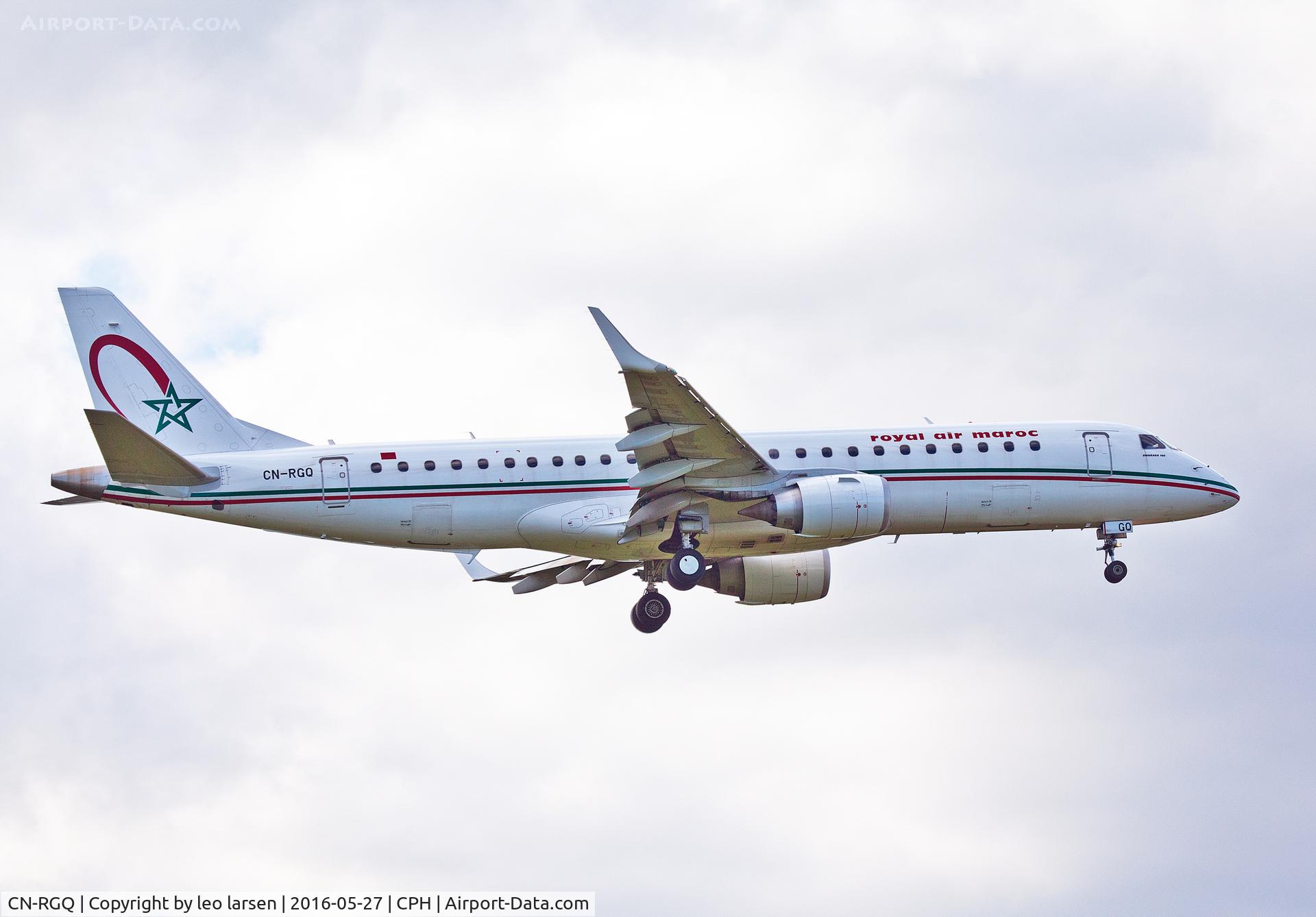 CN-RGQ, 2014 Embraer 190AR (ERJ-190-100IGW) C/N 19000682, Copenhagen 27.5.16