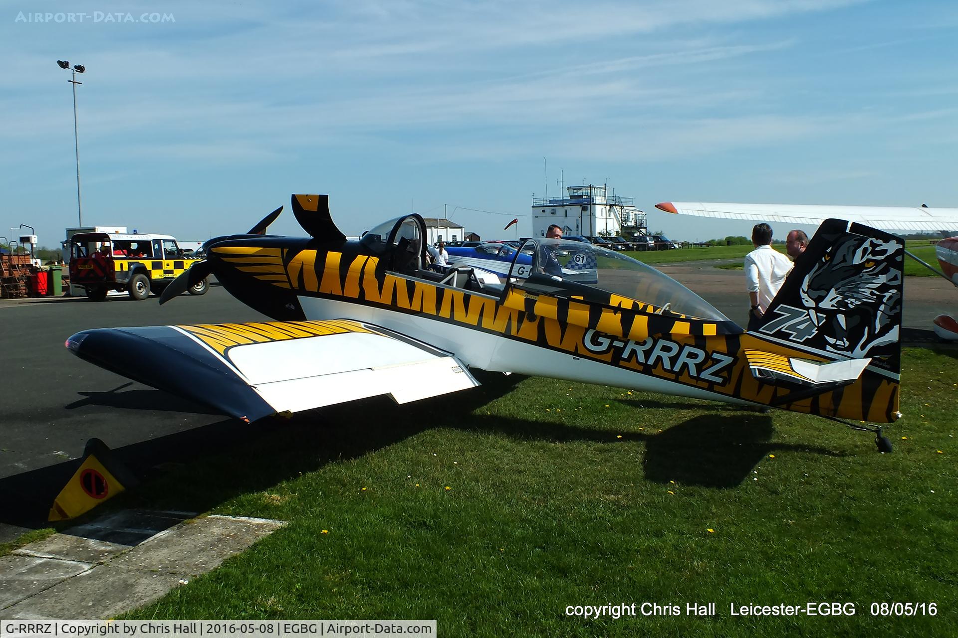 G-RRRZ, 2013 Vans RV-8 C/N PFA 305-15107, Royal Aero Club air race at Leicester