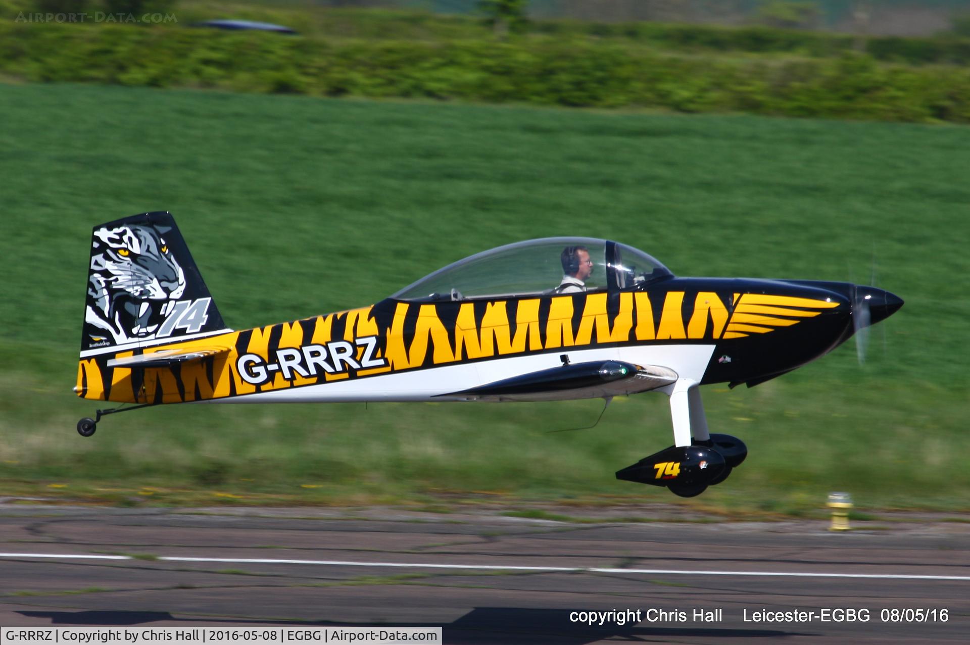 G-RRRZ, 2013 Vans RV-8 C/N PFA 305-15107, Royal Aero Club air race at Leicester