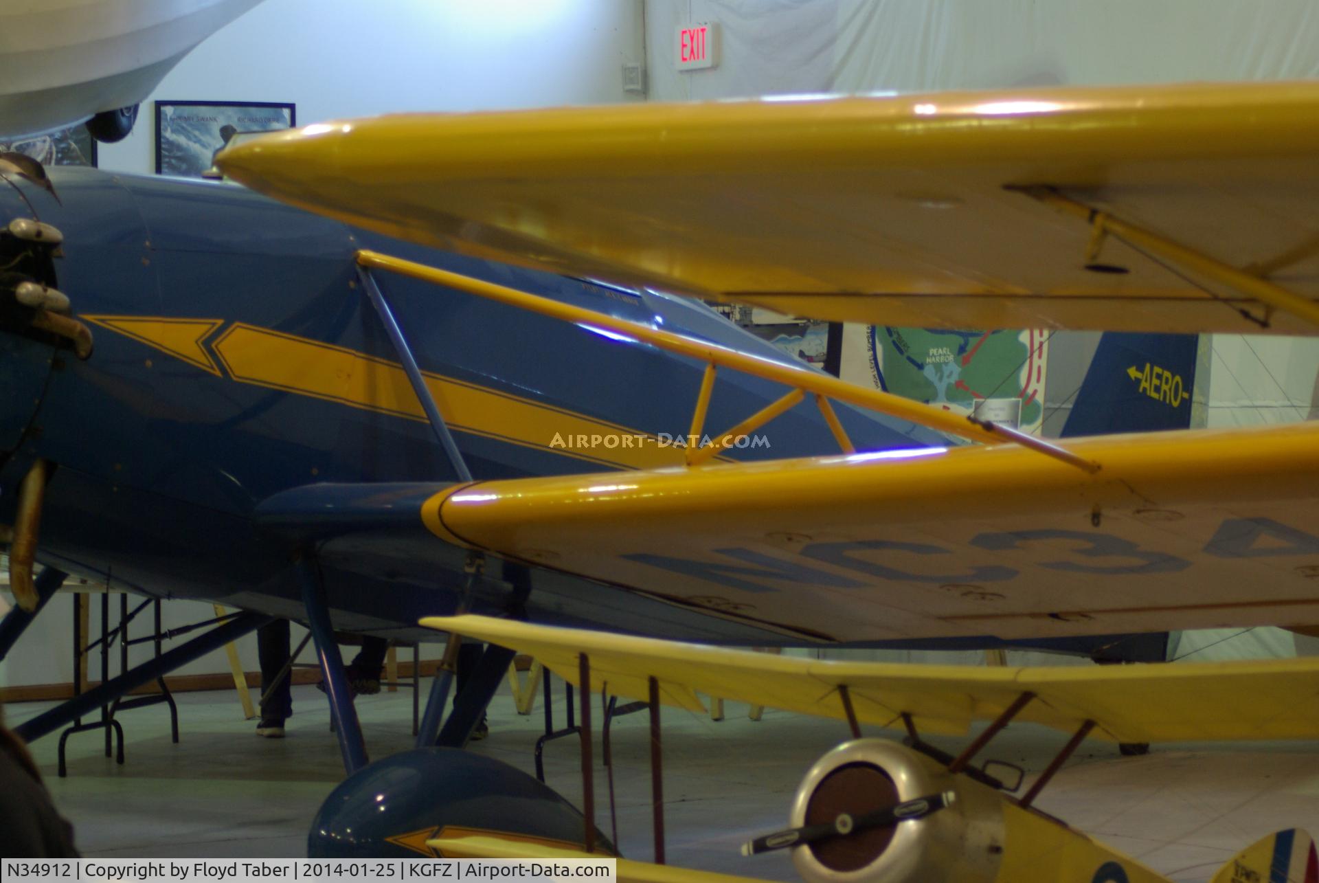 N34912, 1941 Aetna Aerocraft 2SA C/N 4, In the Iowa Aviation Museum