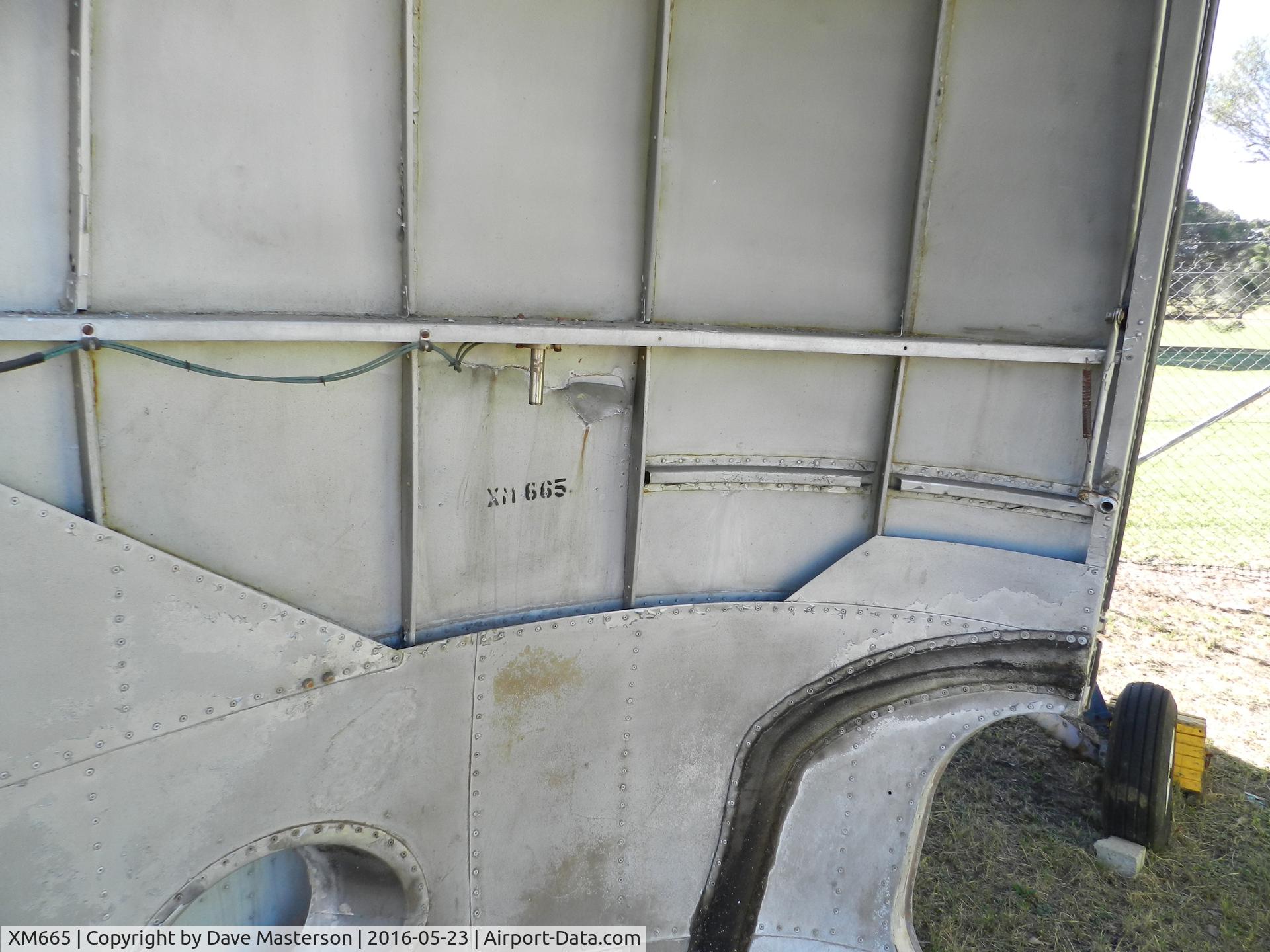 XM665, 1958 Westland Whirlwind HAS.7 C/N WA256, Inside engine cover