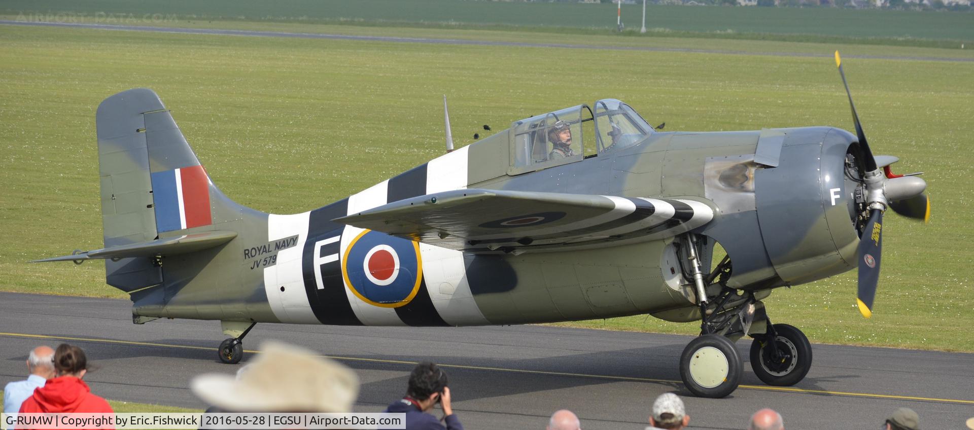 G-RUMW, 1944 General Motors (Grumman) FM-2 Wildcat C/N 5765, 4. G-RUMW at the IWM American Airshow, May 2016.