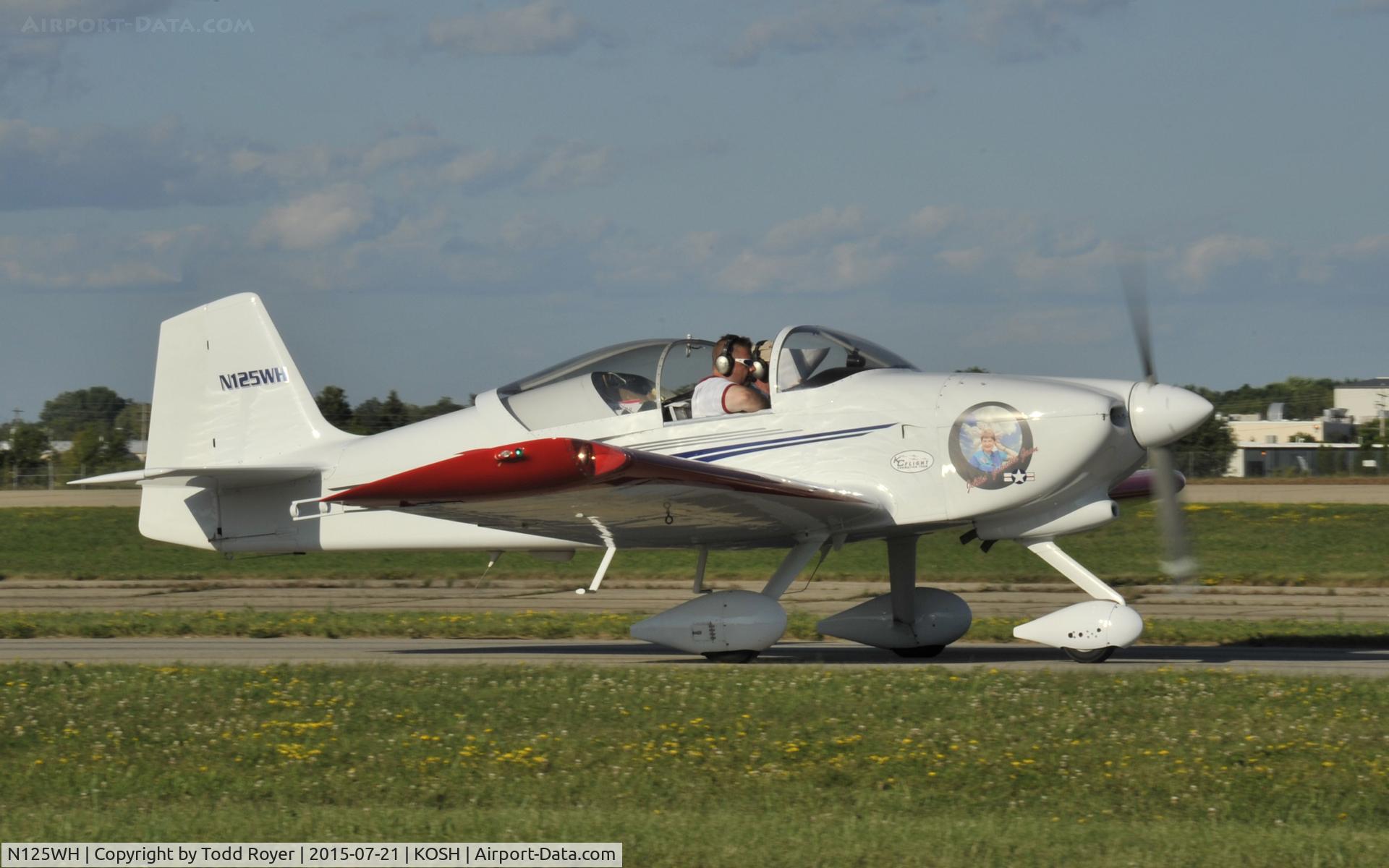 N125WH, 1999 Vans RV-6A C/N 23556, Airventure 2015