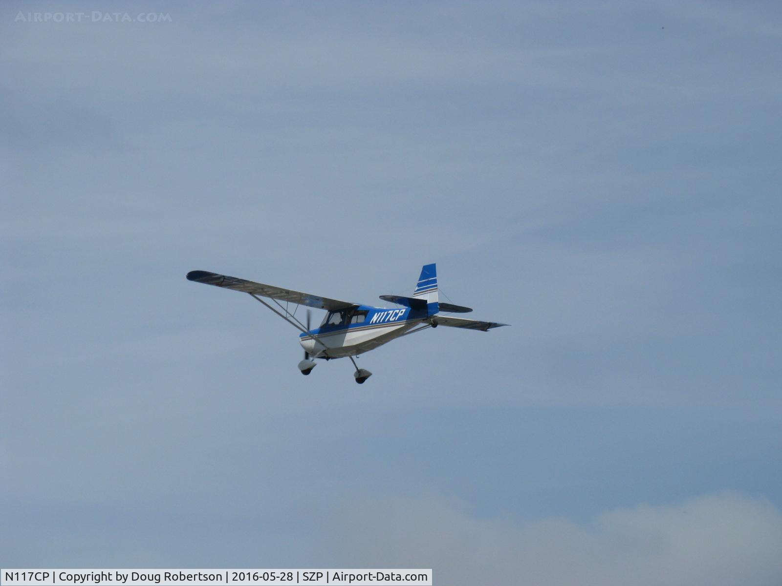 N117CP, American Champion 7GCBC Citabria C/N 1275-99, 1999 American Champion 7GCBC CITABRIA, Lycoming O-320 150 Hp, takeoff climb Rwy 22