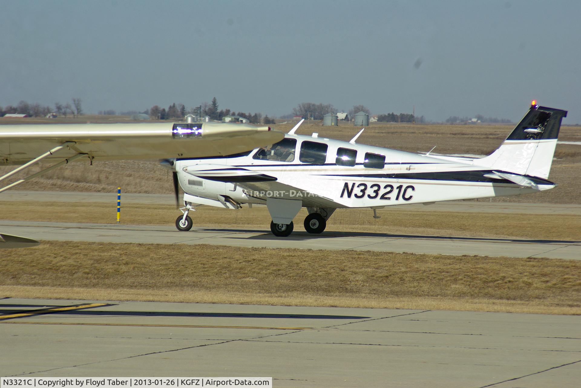 N3321C, 1978 Beech A36 Bonanza 36 C/N E-1261, Greenfield Chili Fly In