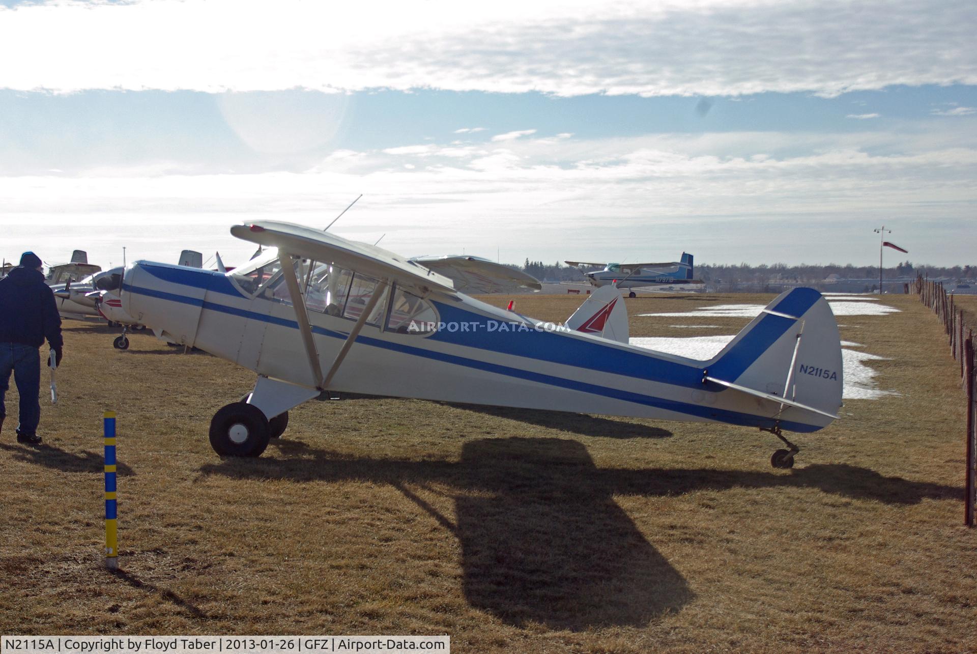 N2115A, 1952 Piper PA-18 C/N 18-1846, Greenfield Chili Fly In
