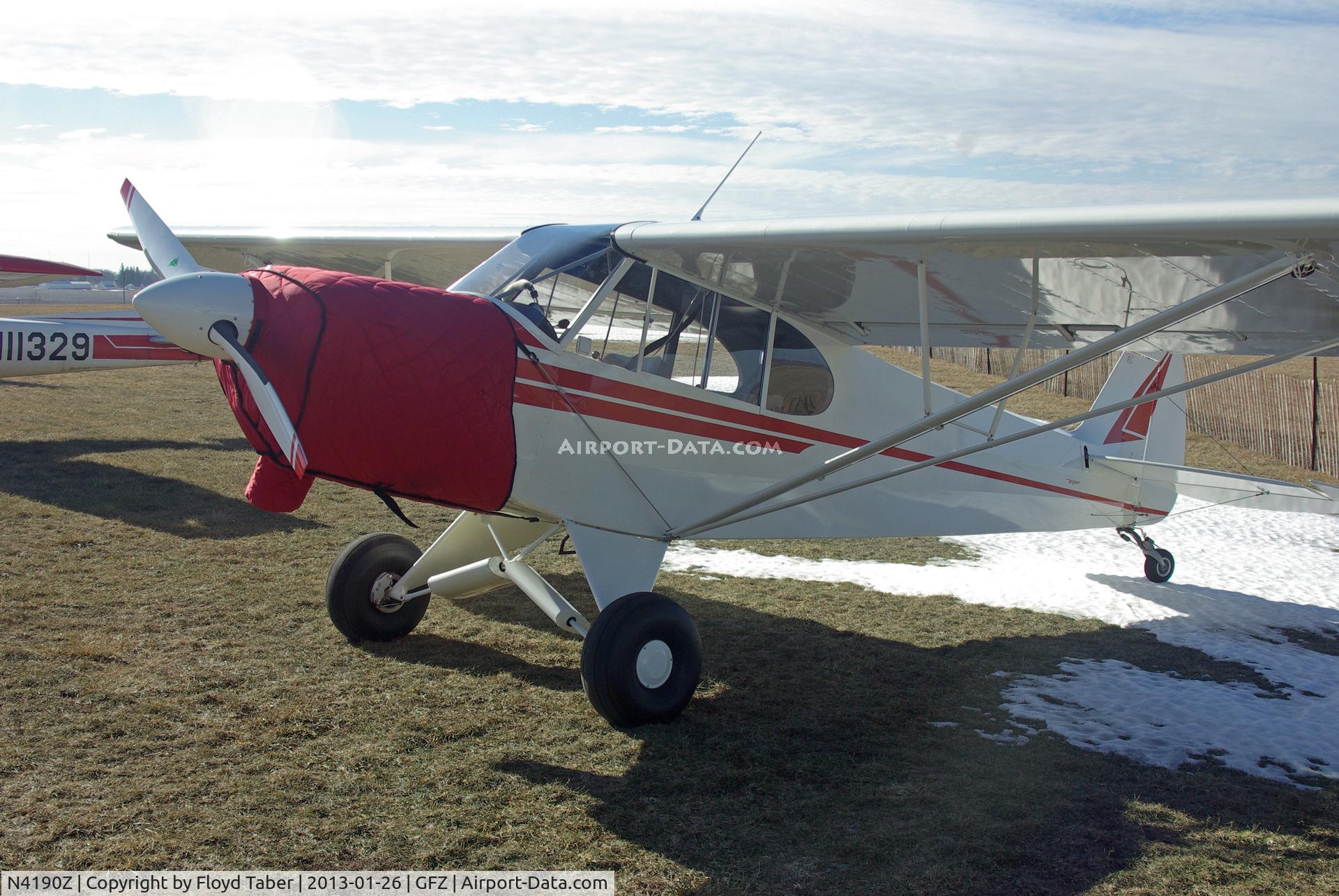N4190Z, 1966 Piper PA-18-150 Super Cub C/N 18-8374, Greenfield Chili Fly In