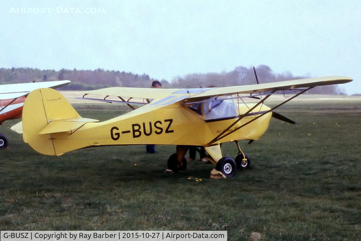 G-BUSZ, 1993 Avid Speedwing Mark IV C/N PFA 189-12280, Avid Speed Wing [PFA 189-12280] (Place & Date Unknown)~G. From a slide.
